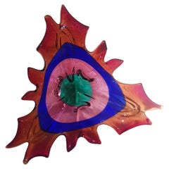 Fasce Murano Glass Large Centerpiece by Fulvio Bianconi