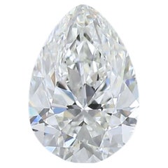 Affascinante diamante a forma di pera dal taglio ideale da 0,70 carati - Certificato GIA