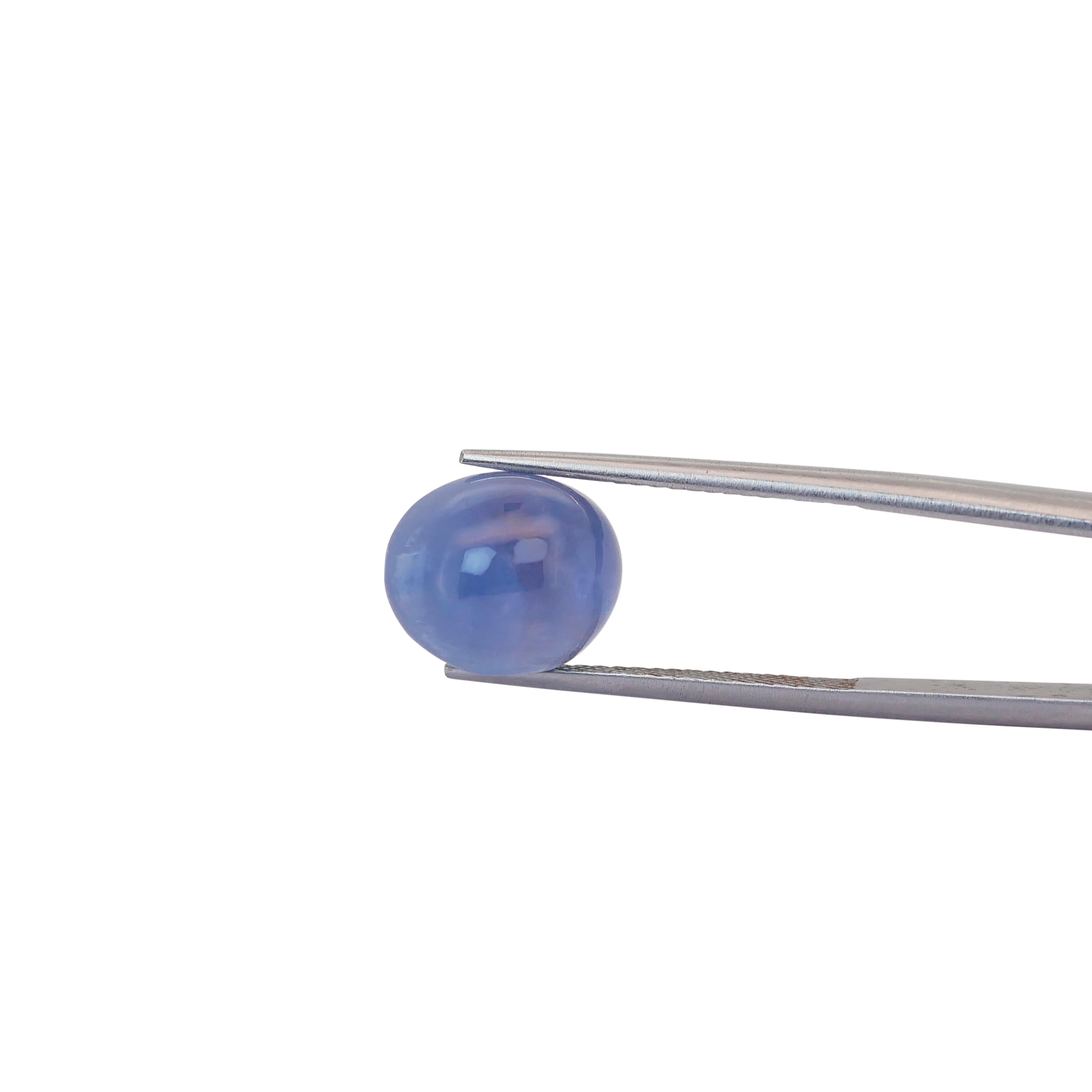 Fascinating 10.27ct Star Sapphire Gemstone - IGI Certified For Sale 1