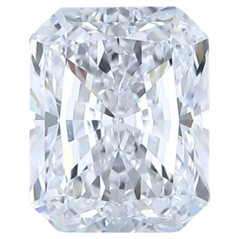 Fascinating 1.74ct Double Excellent Ideal Cut Radiant-Shaped Diamond