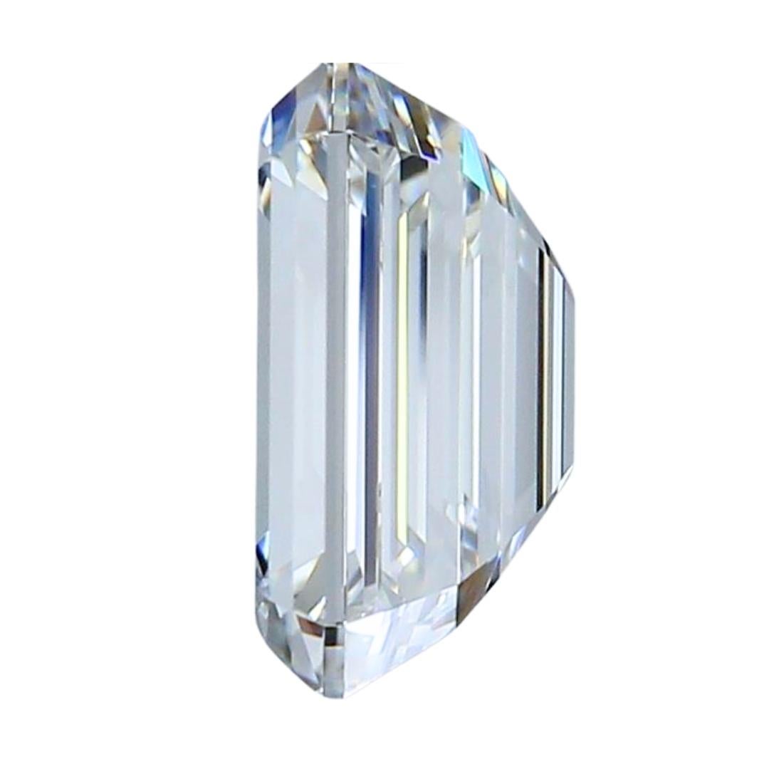Faszinierender 4,03ct Ideal Cut Smaragd-Schliff Diamant - GIA zertifiziert (Smaragdschliff) im Angebot