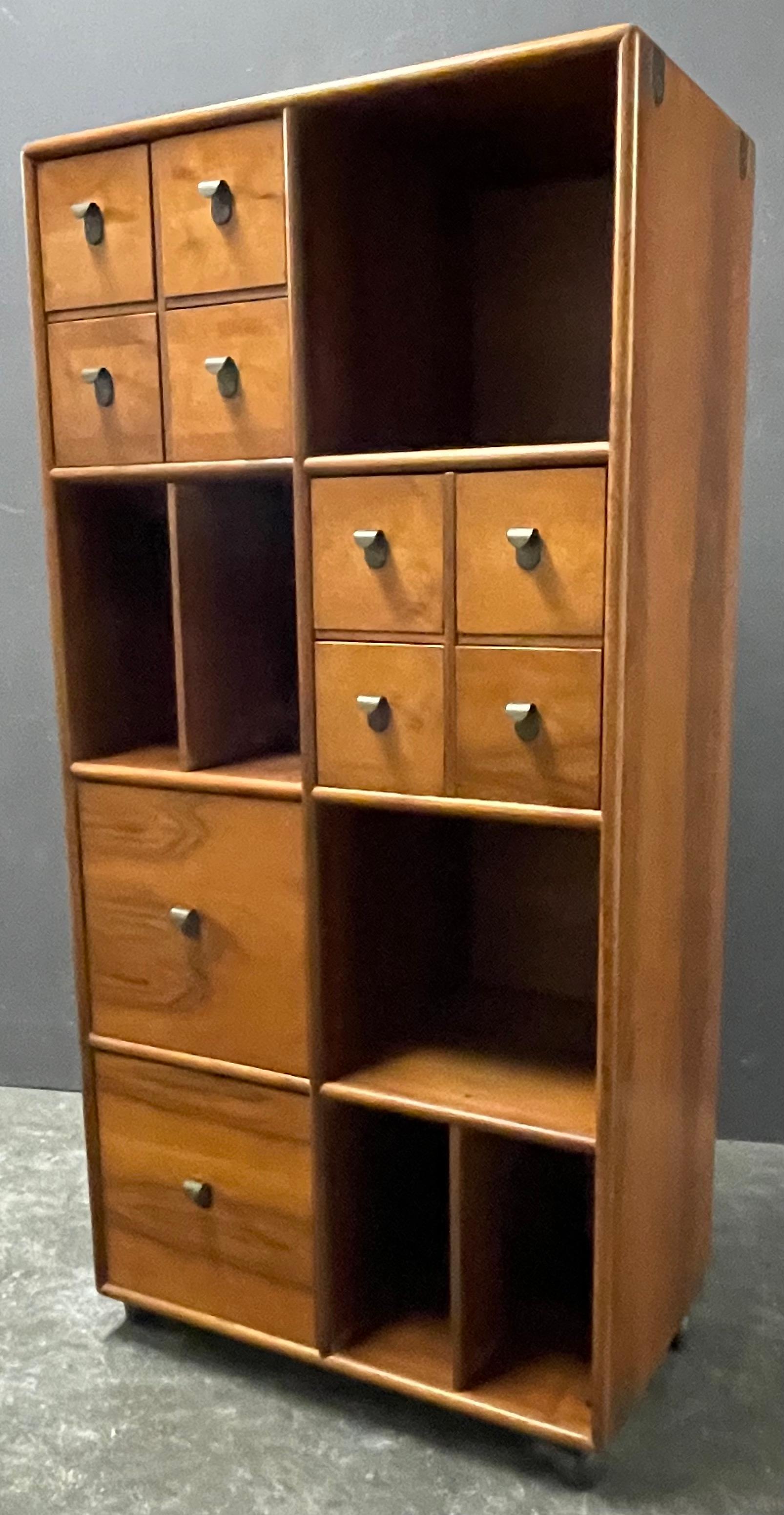 Fascinating convertible modular drawer high- or sideboard no.213 by Bernini For Sale 4