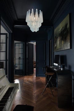 Fascinating Italian Murano Glass Chandelier