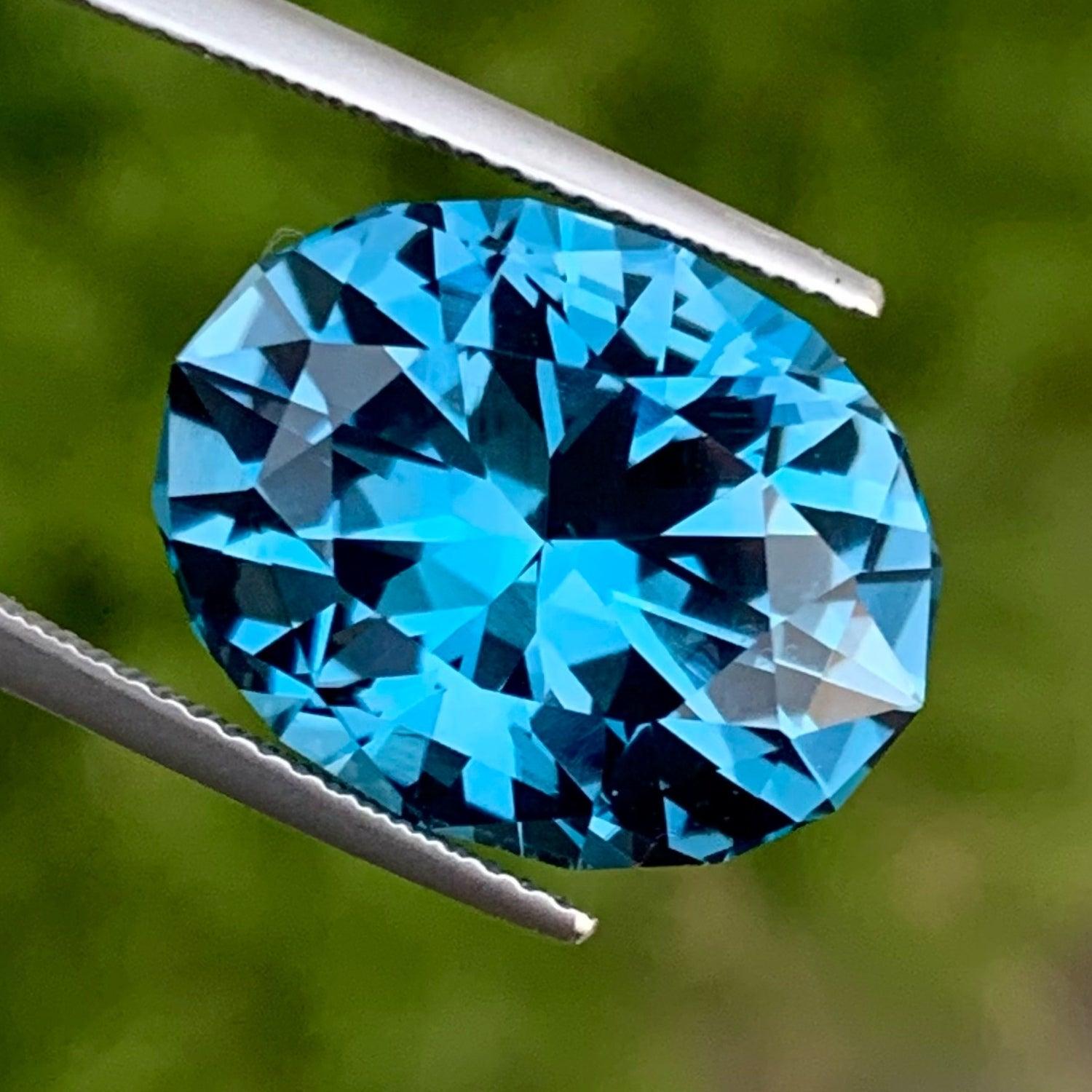 swiss blue topaz price per carat