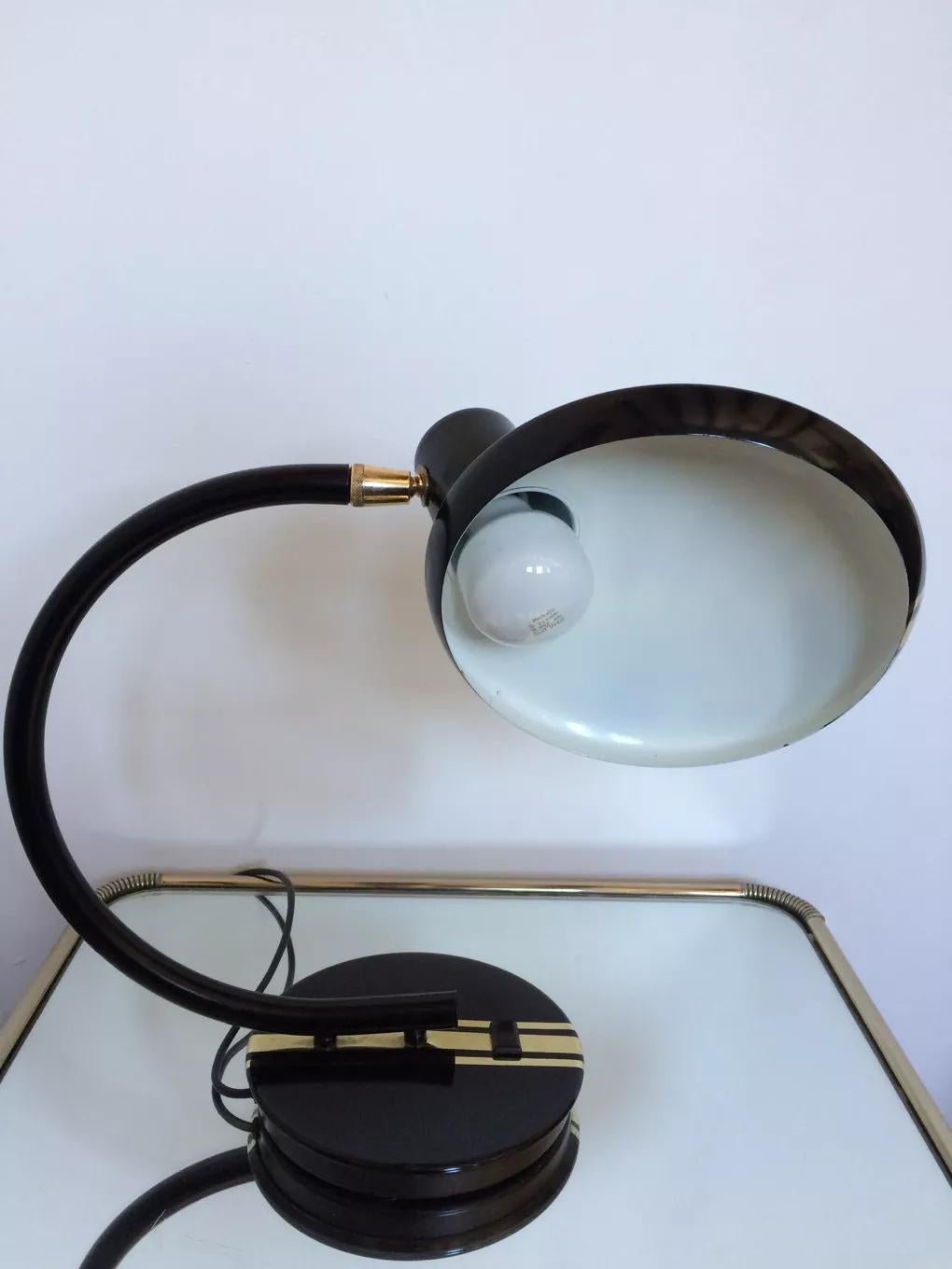 Central American Fase Desk Lamp, circa 1960 For Sale