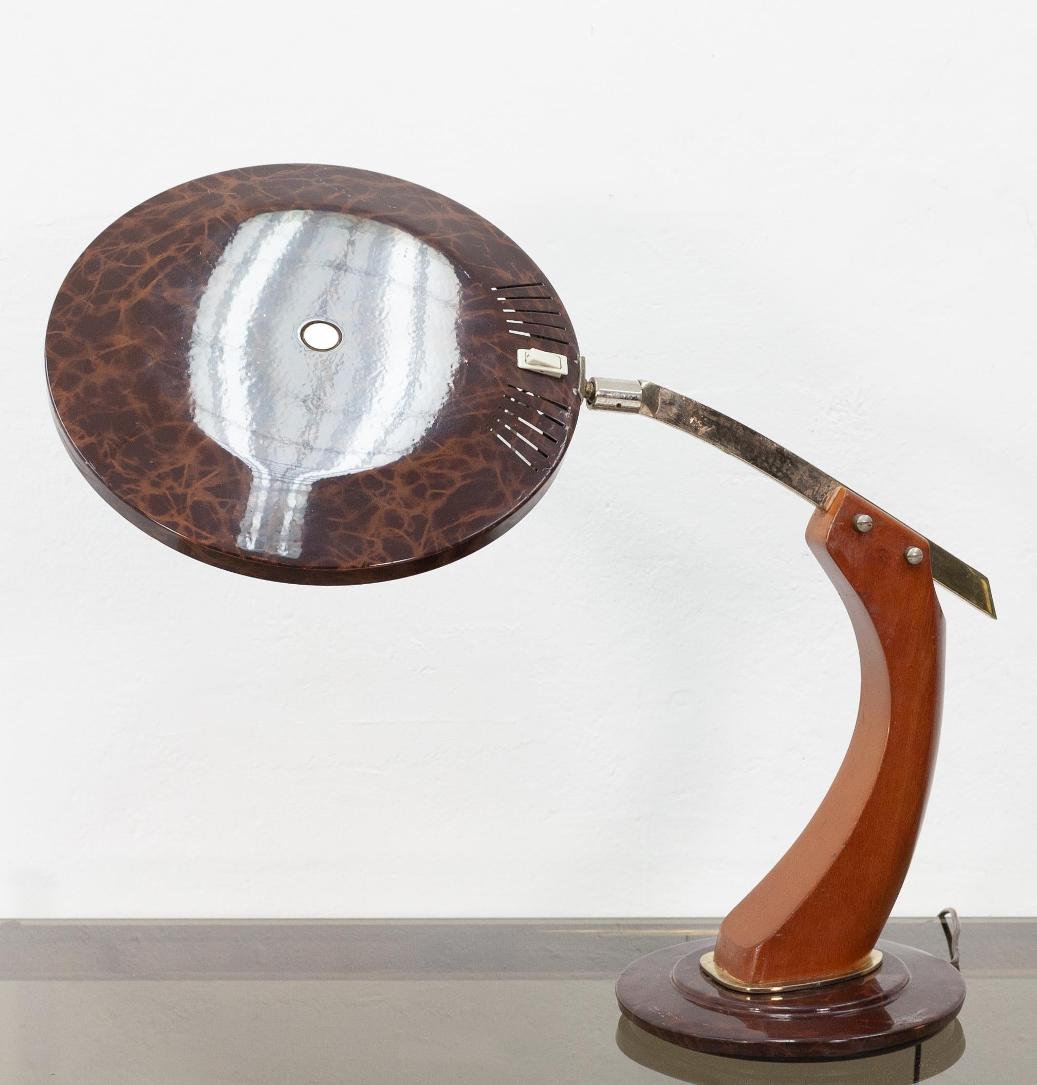 Mid-Century Modern Fase Desk Lamp “The President”