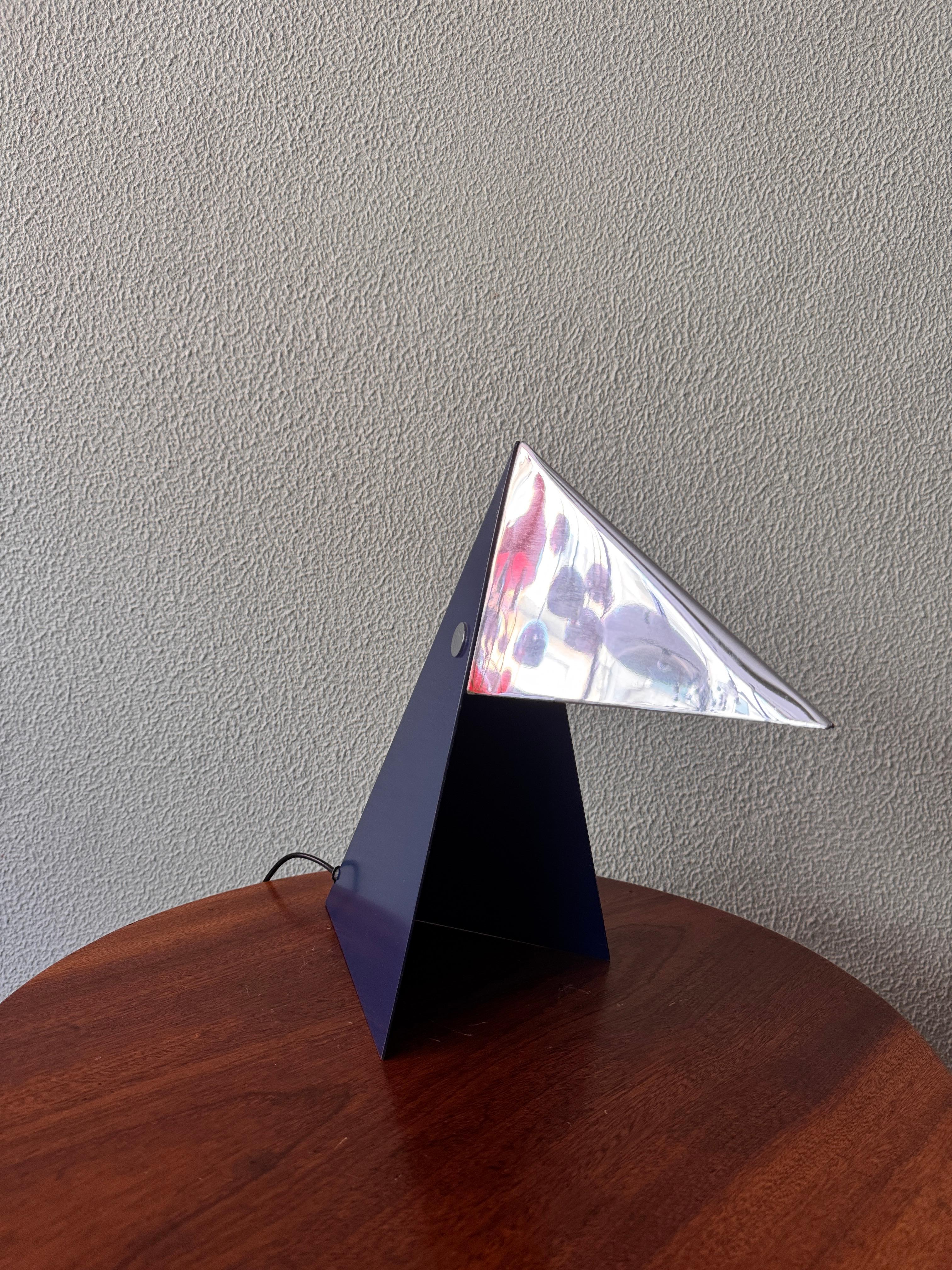Métal Fase Madrid Lampe de table modèle PAJARITA 1974 en vente