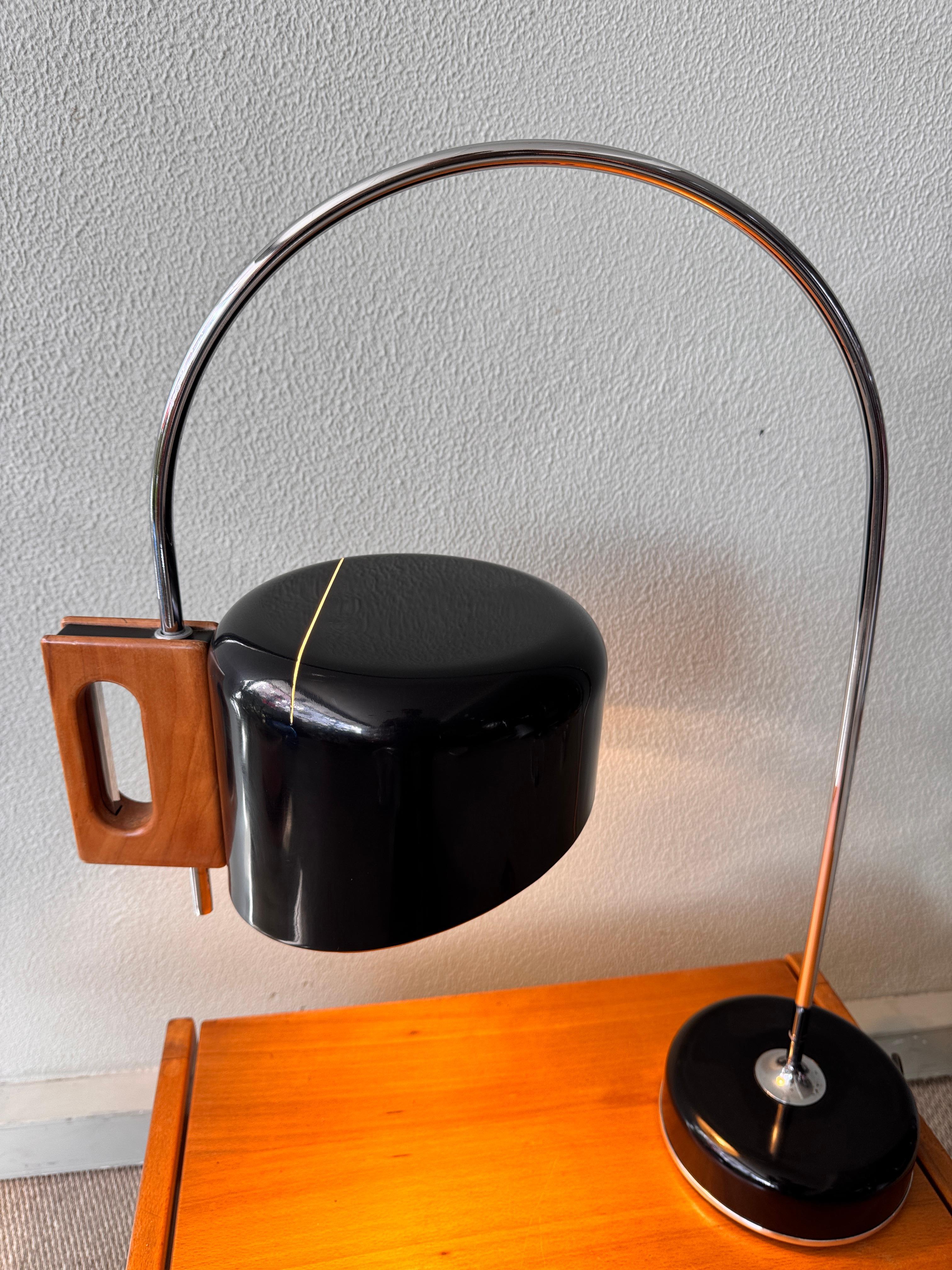 Fase Madrid table lamp model SAUCE by Tomás Díaz Magro, 1969 For Sale 4