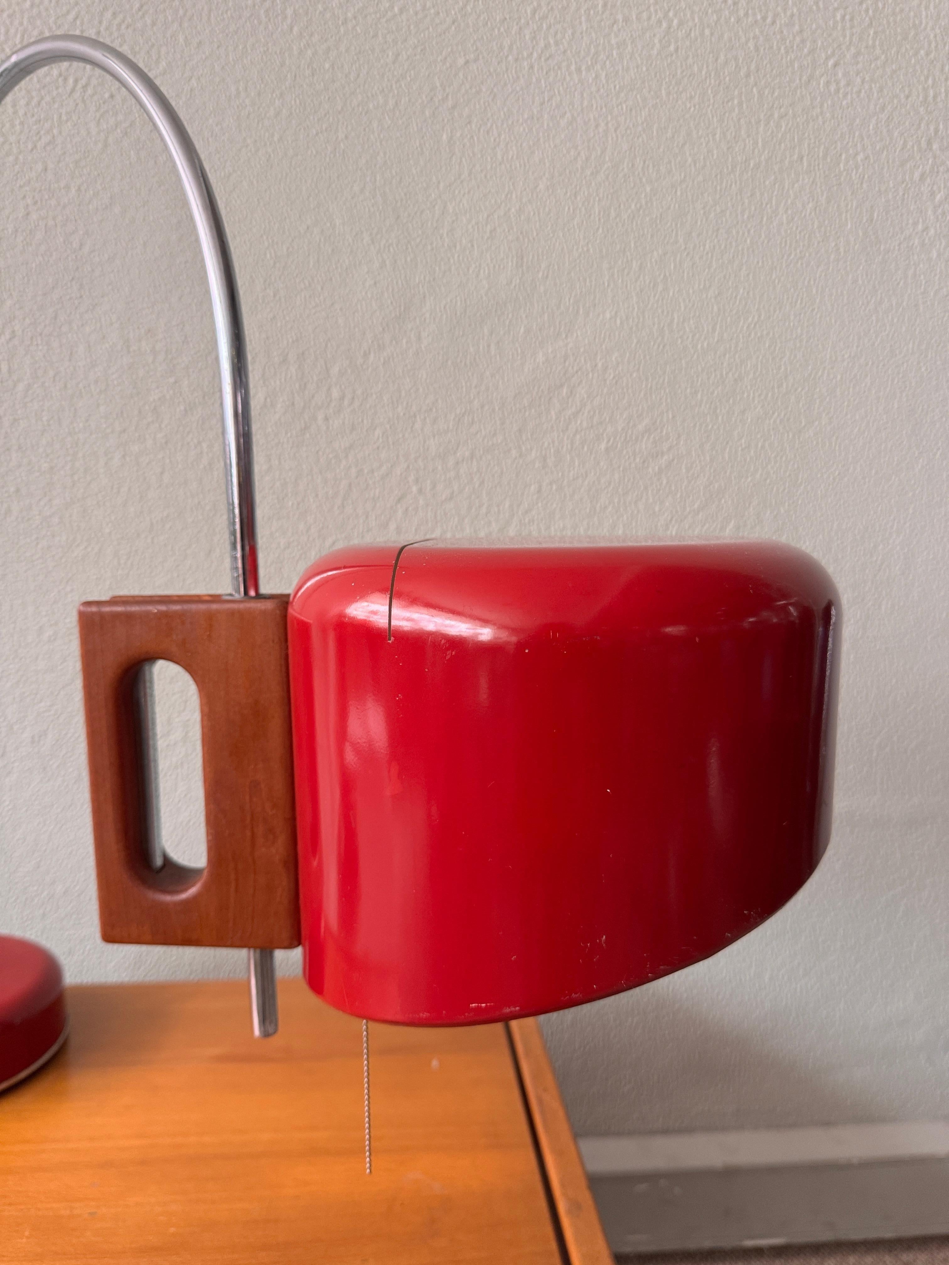 Fase Madrid table lamp model SAUCE by Tomás Díaz Magro, 1969 For Sale 6