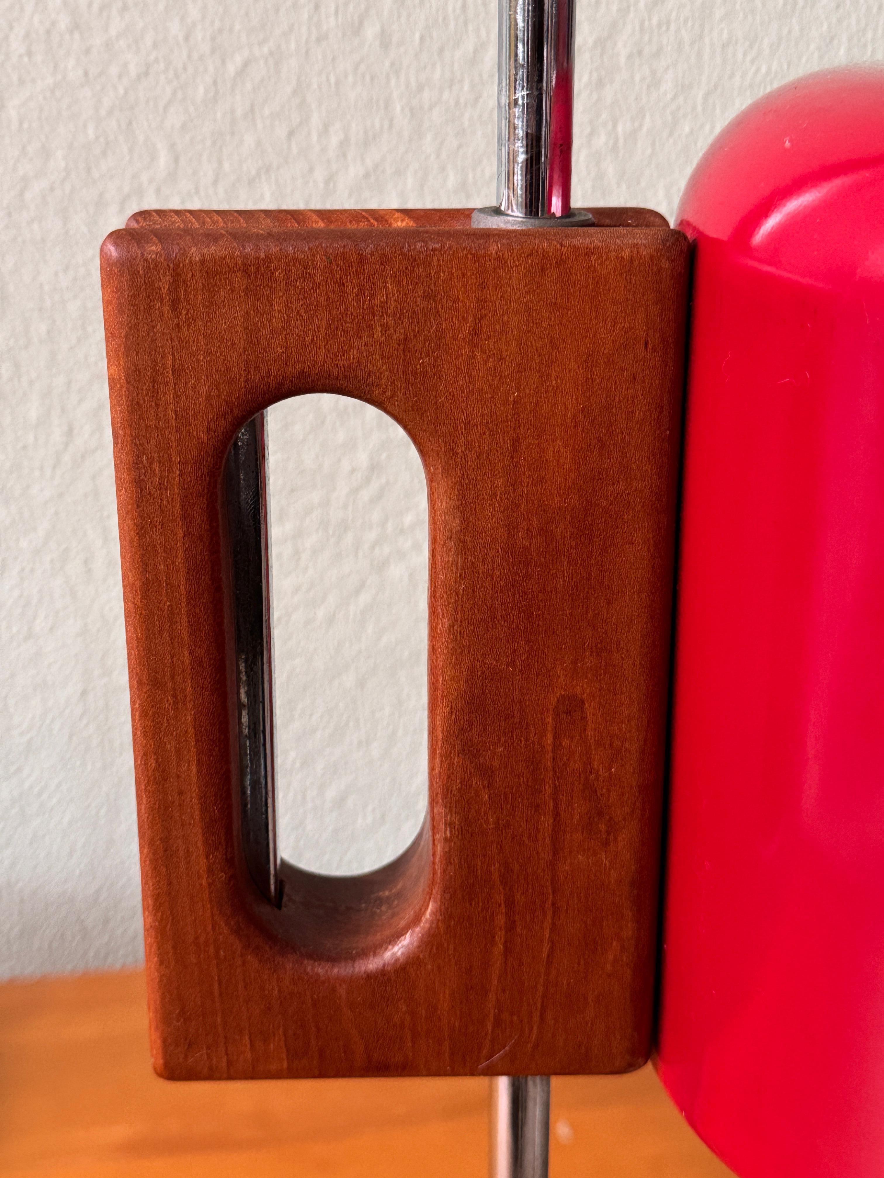 Fase Madrid table lamp model SAUCE by Tomás Díaz Magro, 1969 For Sale 7