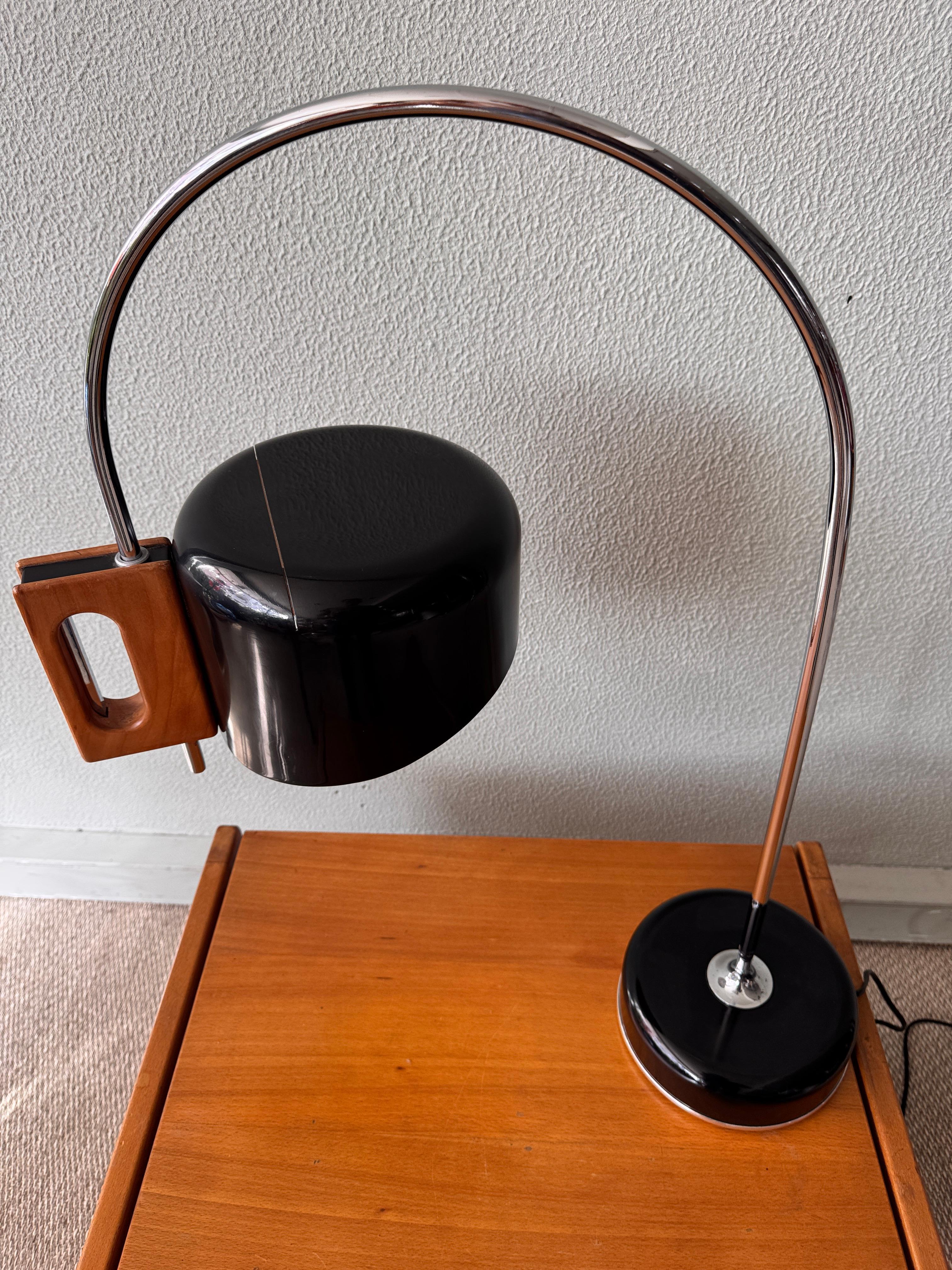 Fase Madrid table lamp model SAUCE by Tomás Díaz Magro, 1969 For Sale 11
