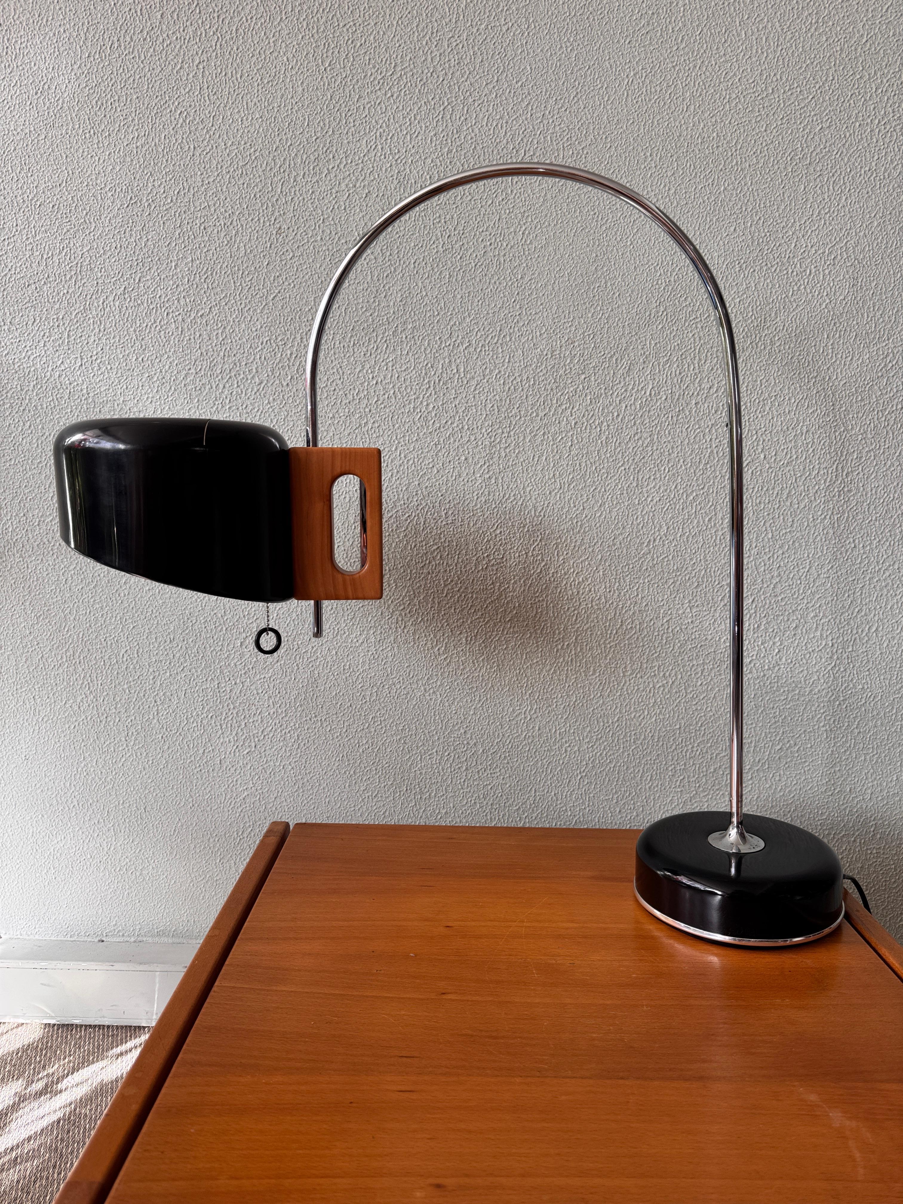Mid-Century Modern Fase Madrid table lamp model SAUCE by Tomás Díaz Magro, 1969 For Sale