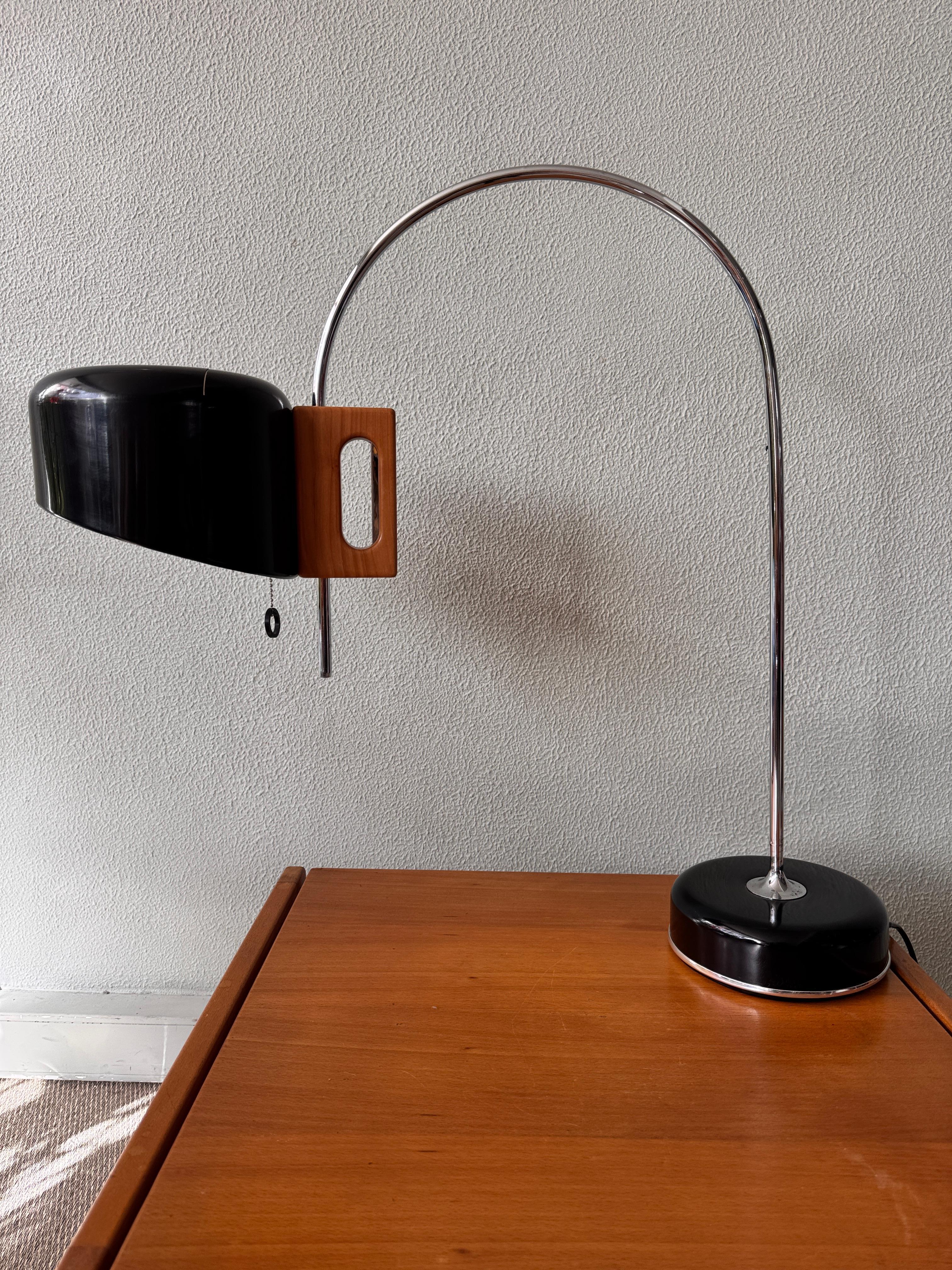 Spanish Fase Madrid table lamp model SAUCE by Tomás Díaz Magro, 1969 For Sale