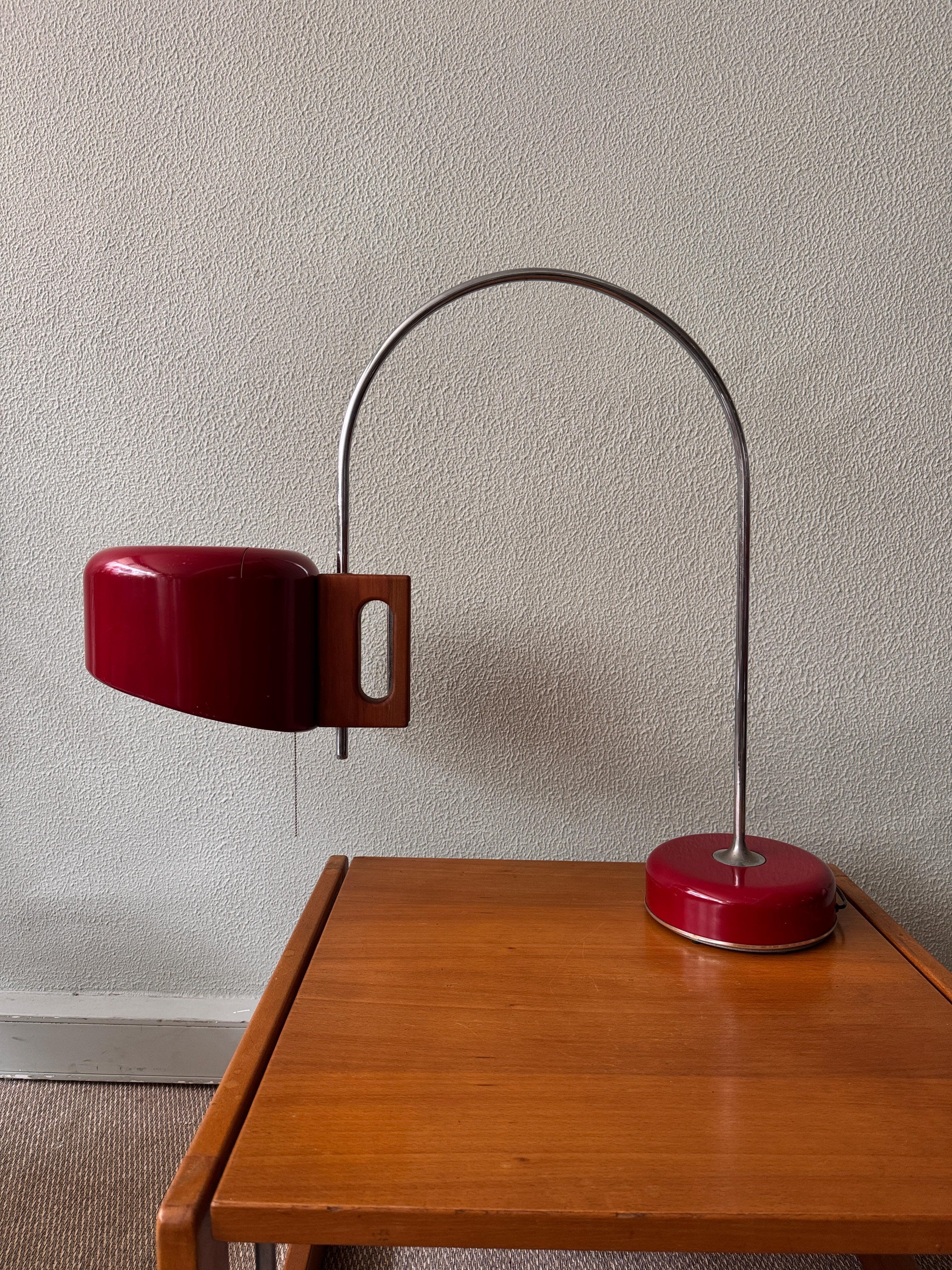 Spanish Fase Madrid table lamp model SAUCE by Tomás Díaz Magro, 1969 For Sale