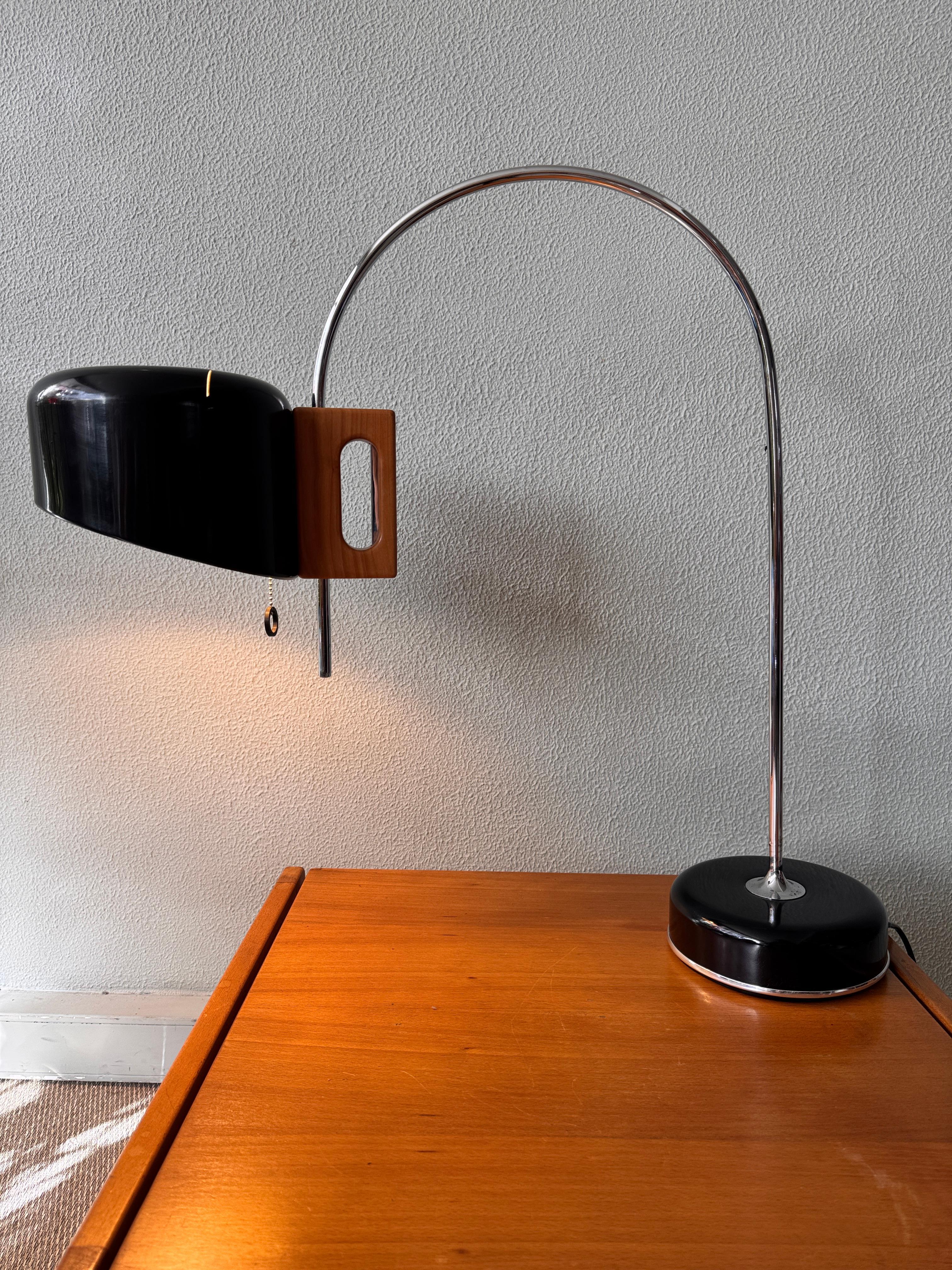 Fase Madrid table lamp model SAUCE by Tomás Díaz Magro, 1969 In Good Condition For Sale In Lisboa, PT