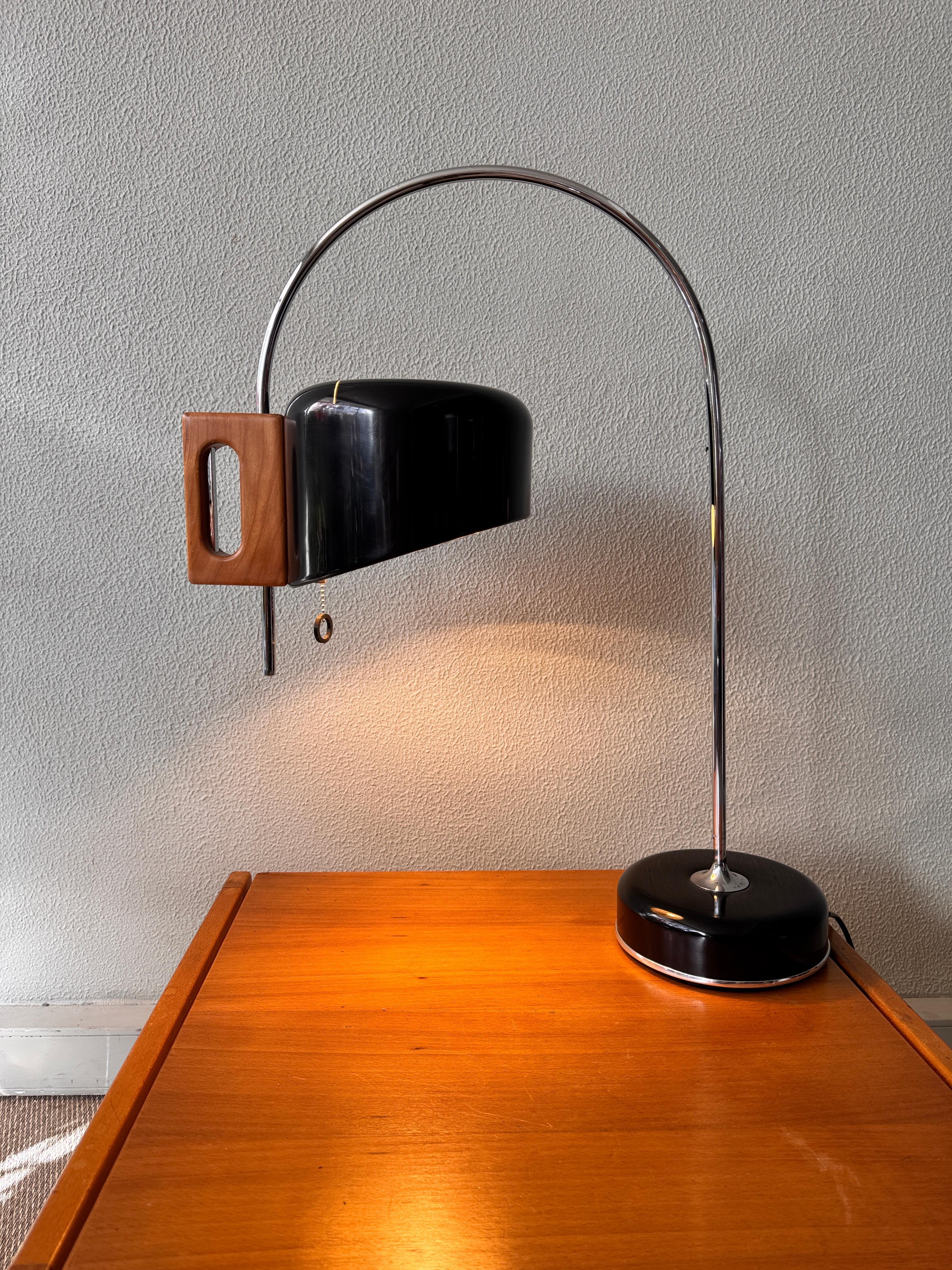 Mid-20th Century Fase Madrid table lamp model SAUCE by Tomás Díaz Magro, 1969 For Sale