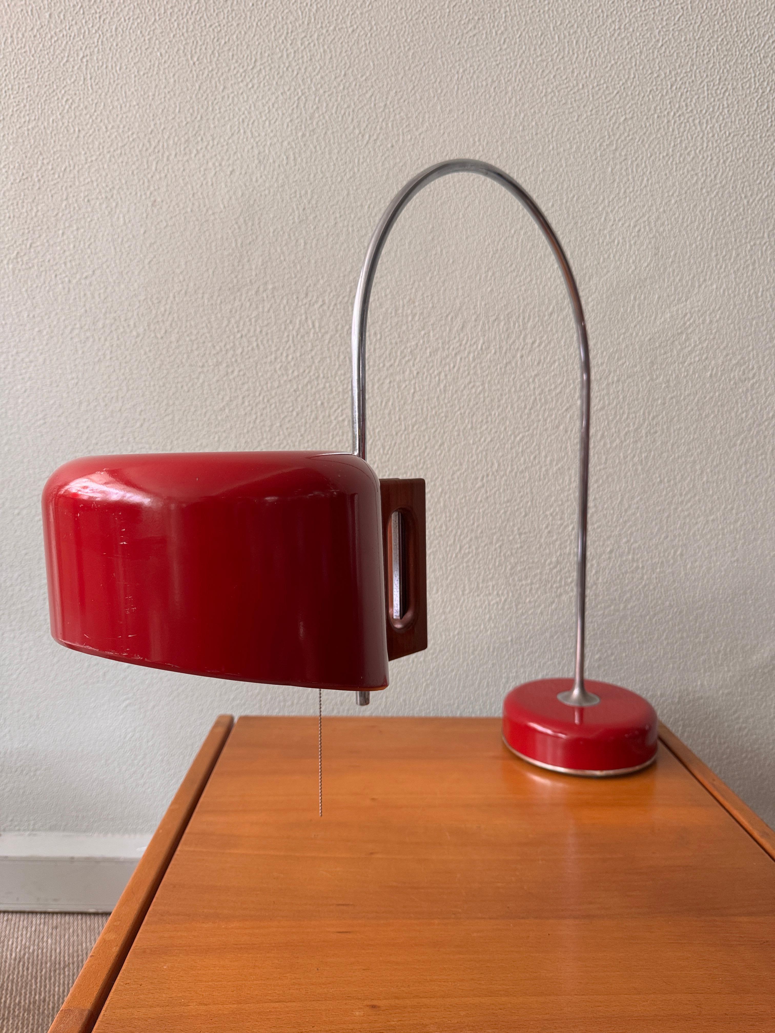 Metal Fase Madrid table lamp model SAUCE by Tomás Díaz Magro, 1969 For Sale