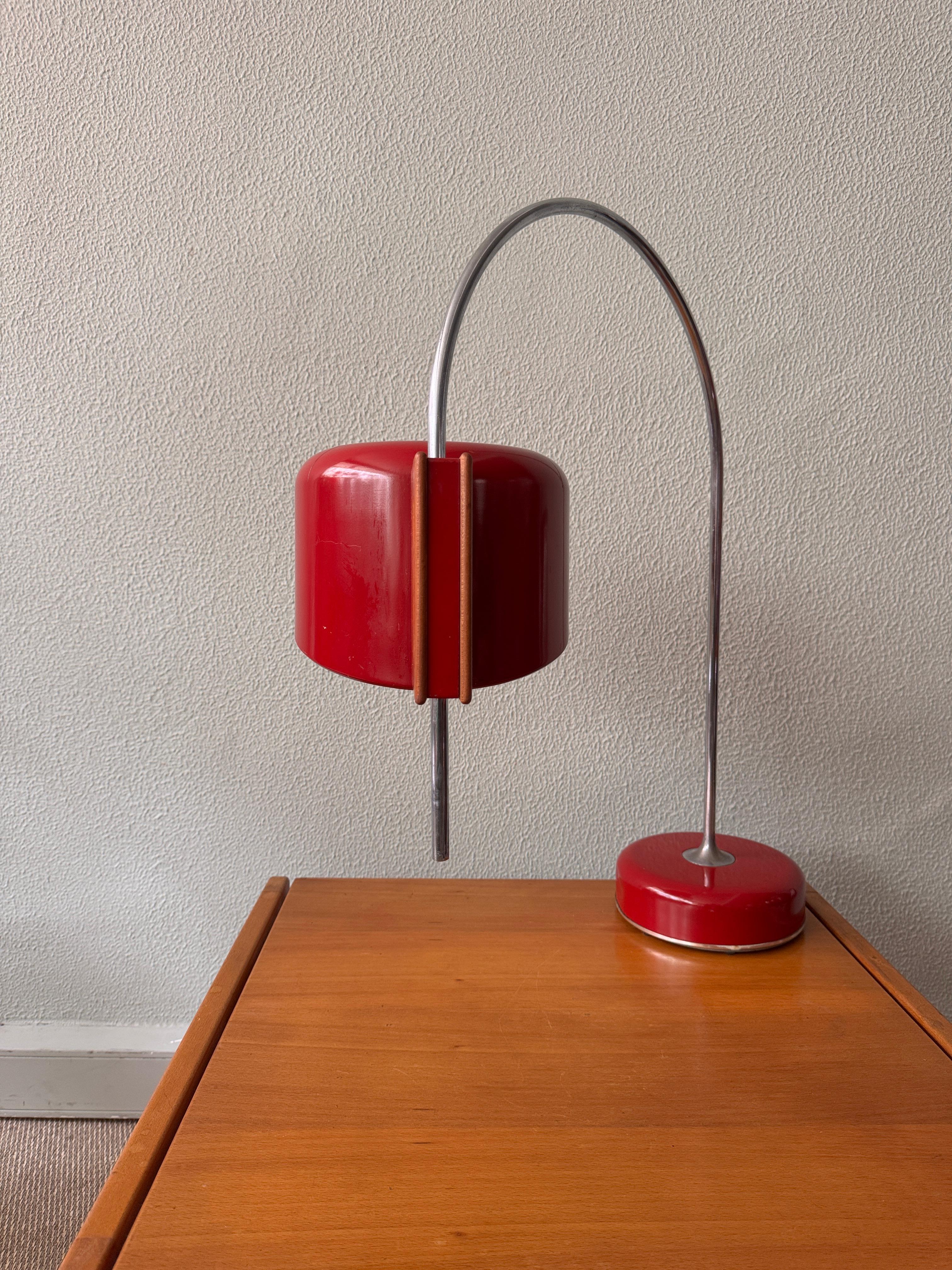 Fase Madrid table lamp model SAUCE by Tomás Díaz Magro, 1969 For Sale 1