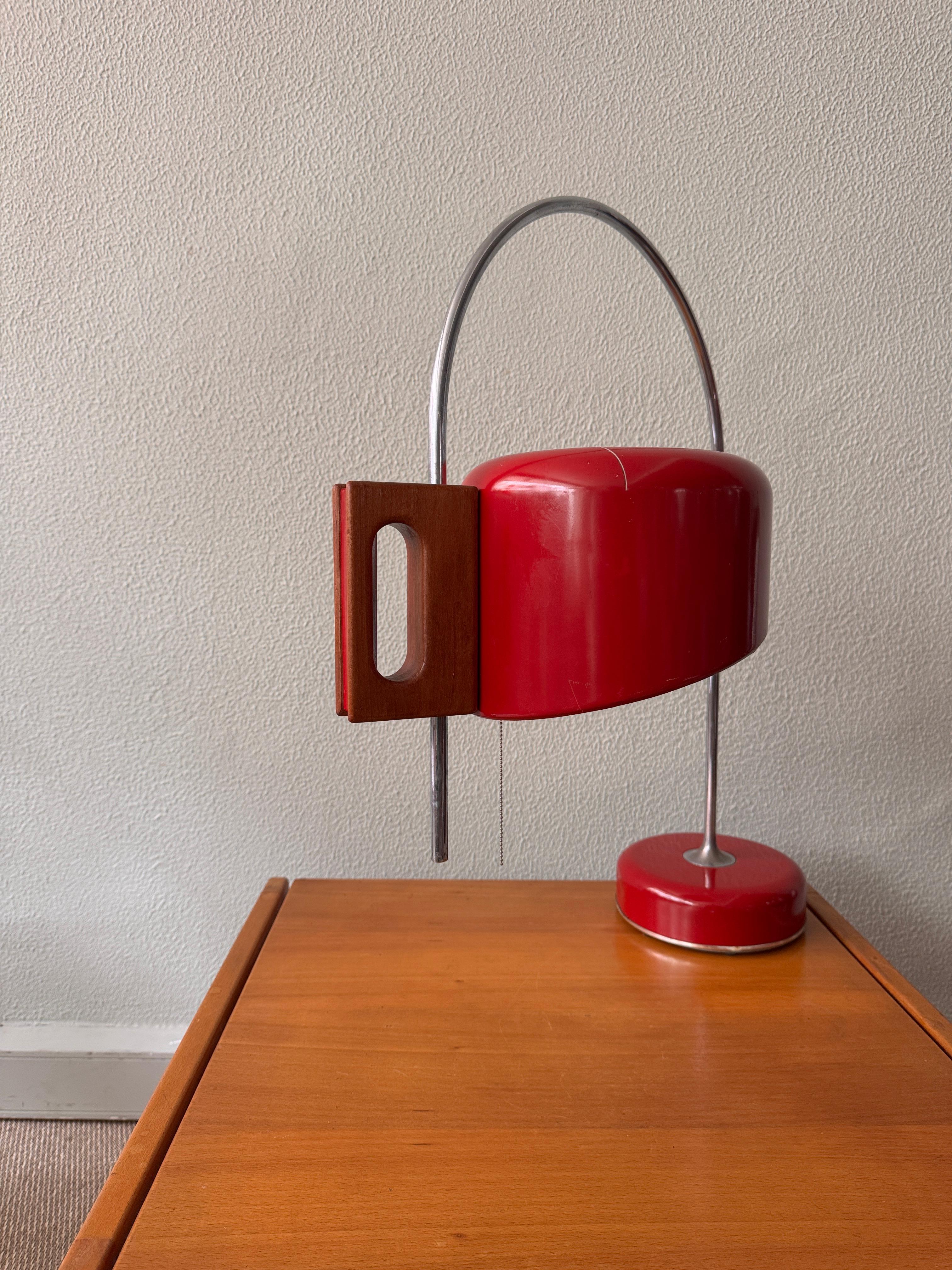 Fase Madrid table lamp model SAUCE by Tomás Díaz Magro, 1969 For Sale 2