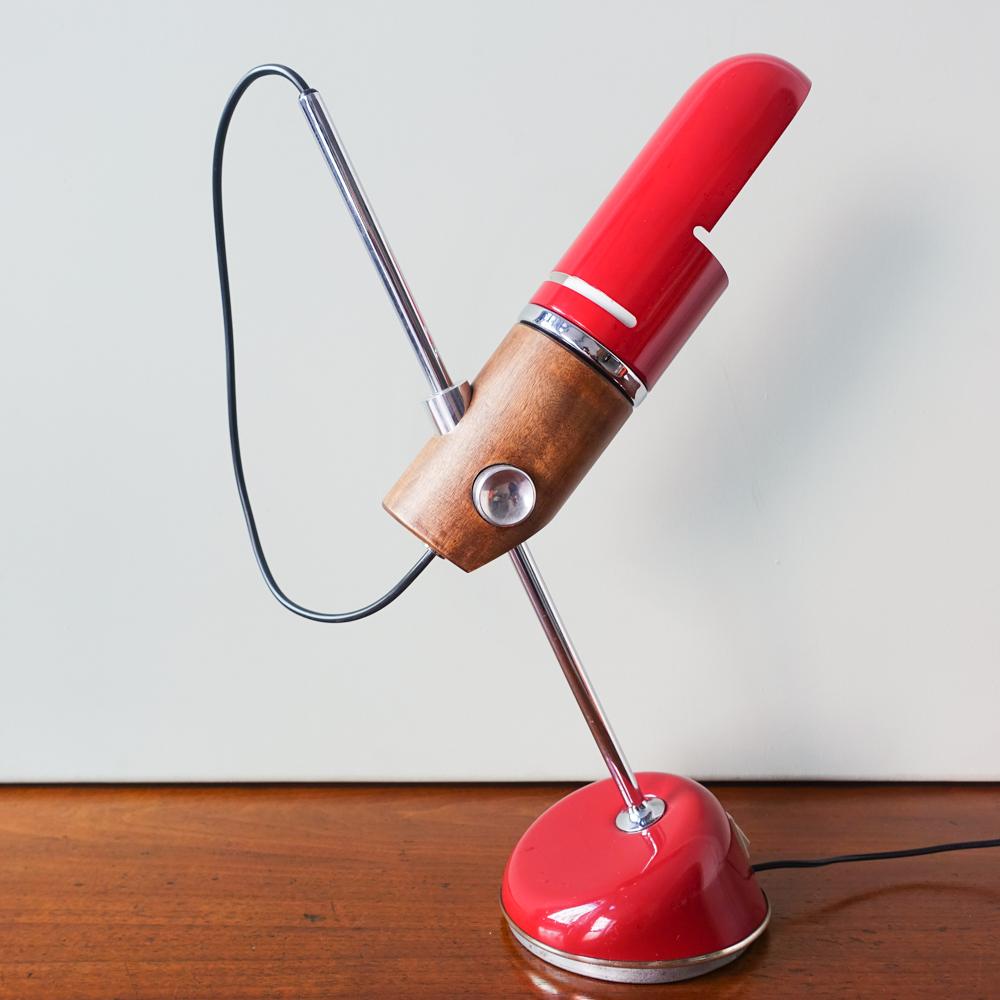Fase Madrid table lamp model TORPEDO by Tomás Díaz Magro, 1969 9