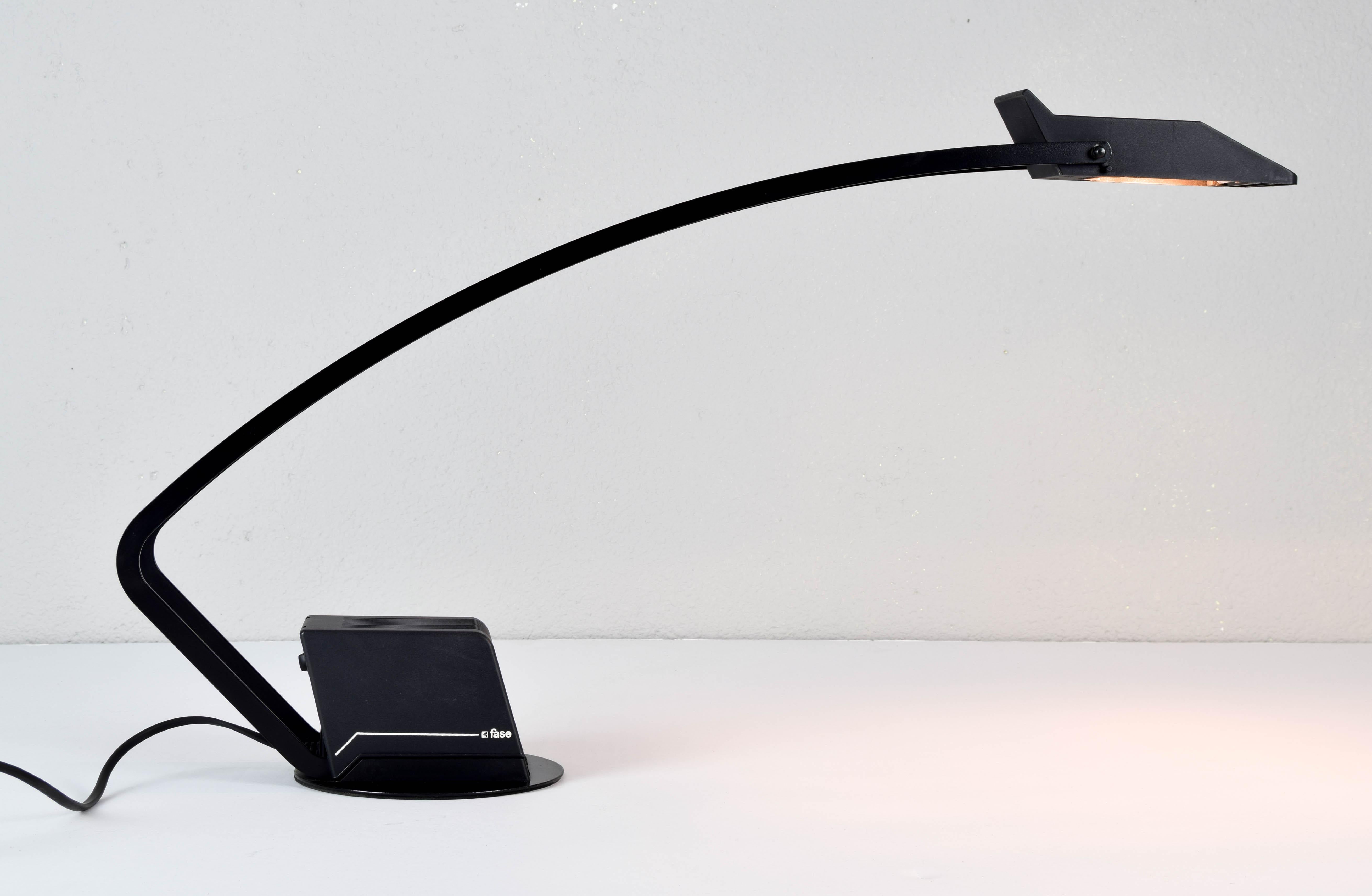 Fase Model Nutria Mid-Century Modern Office Table Lamp, Spain, 1980 For Sale 3