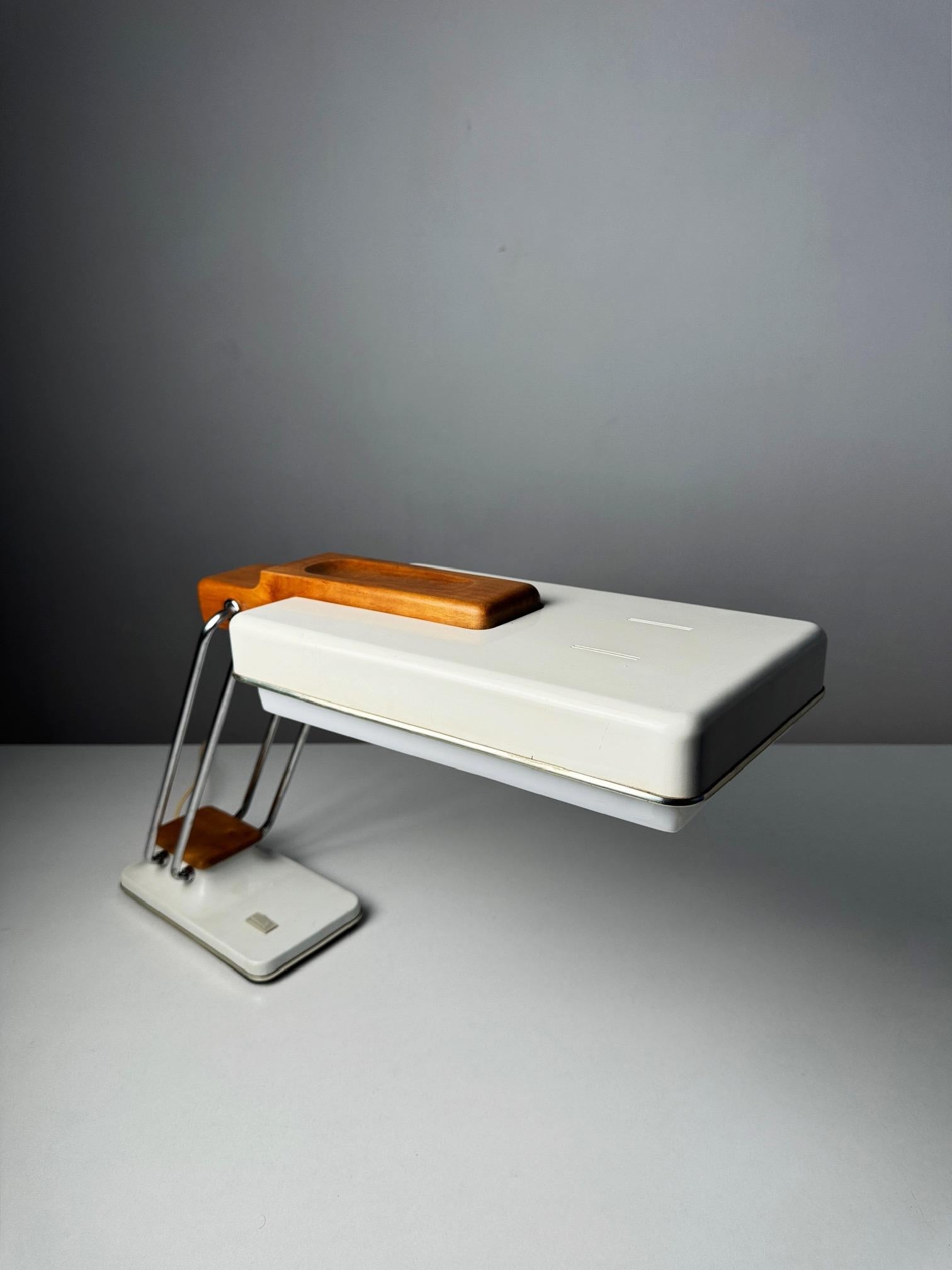 Fase Paralex Table Lamp by Tomás Díaz Magro – 1960s Iconic Design all original 5