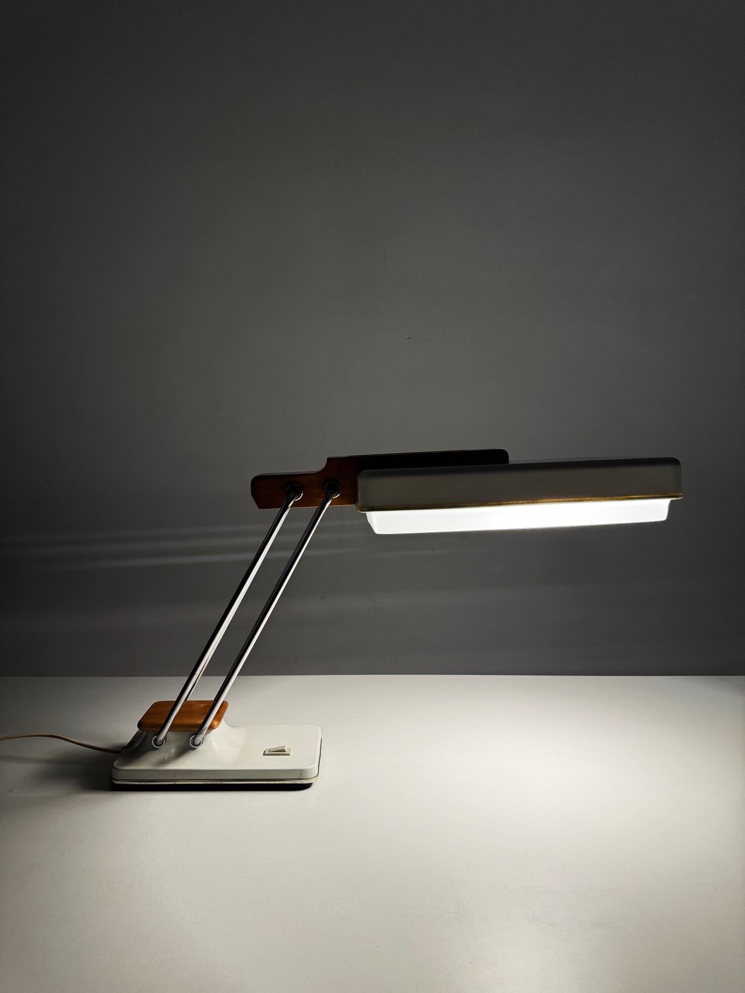 Fase Paralex Table Lamp by Tomás Díaz Magro – 1960s Iconic Design all original 7