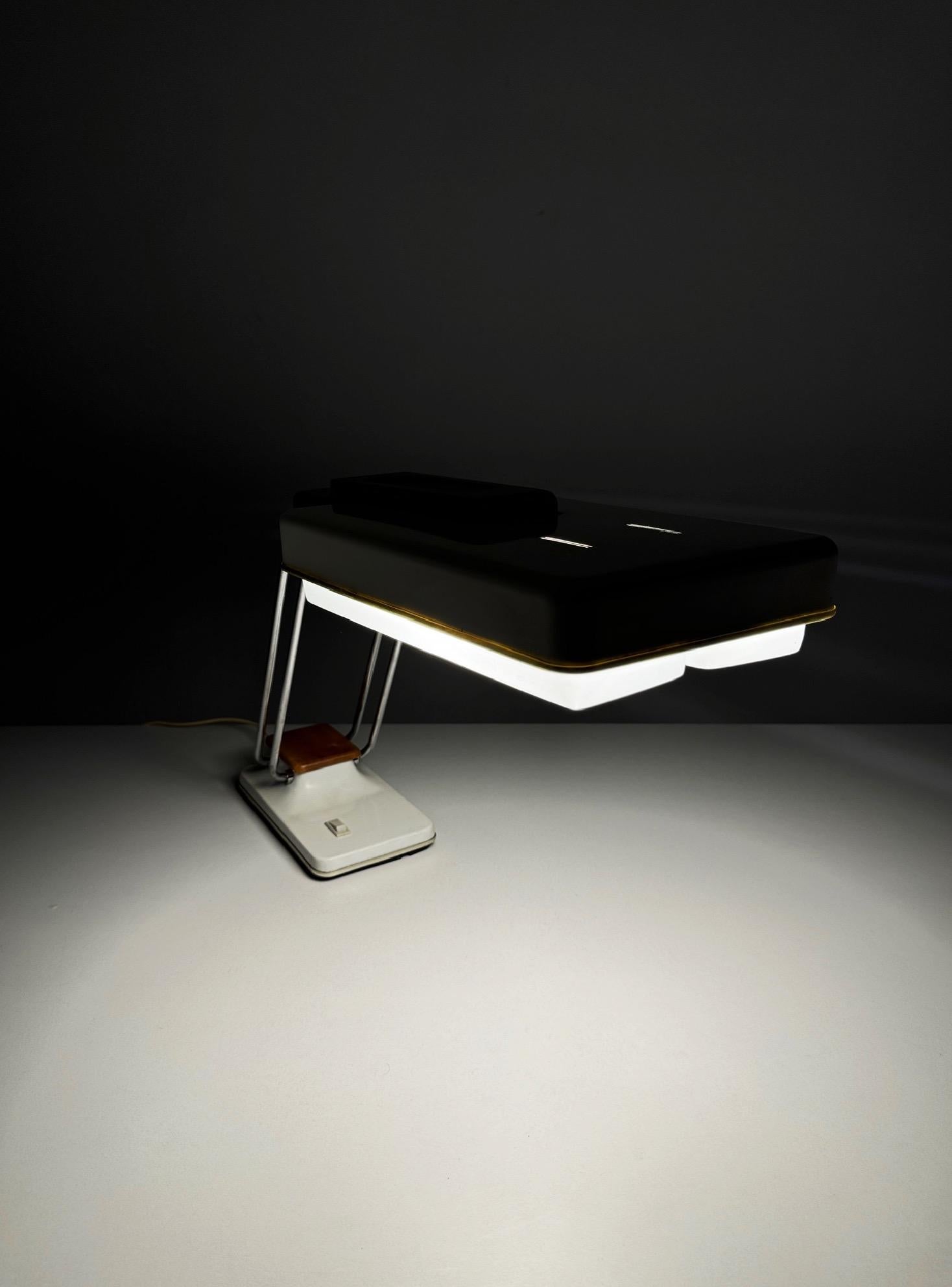Fase Paralex Table Lamp by Tomás Díaz Magro – 1960s Iconic Design all original 8