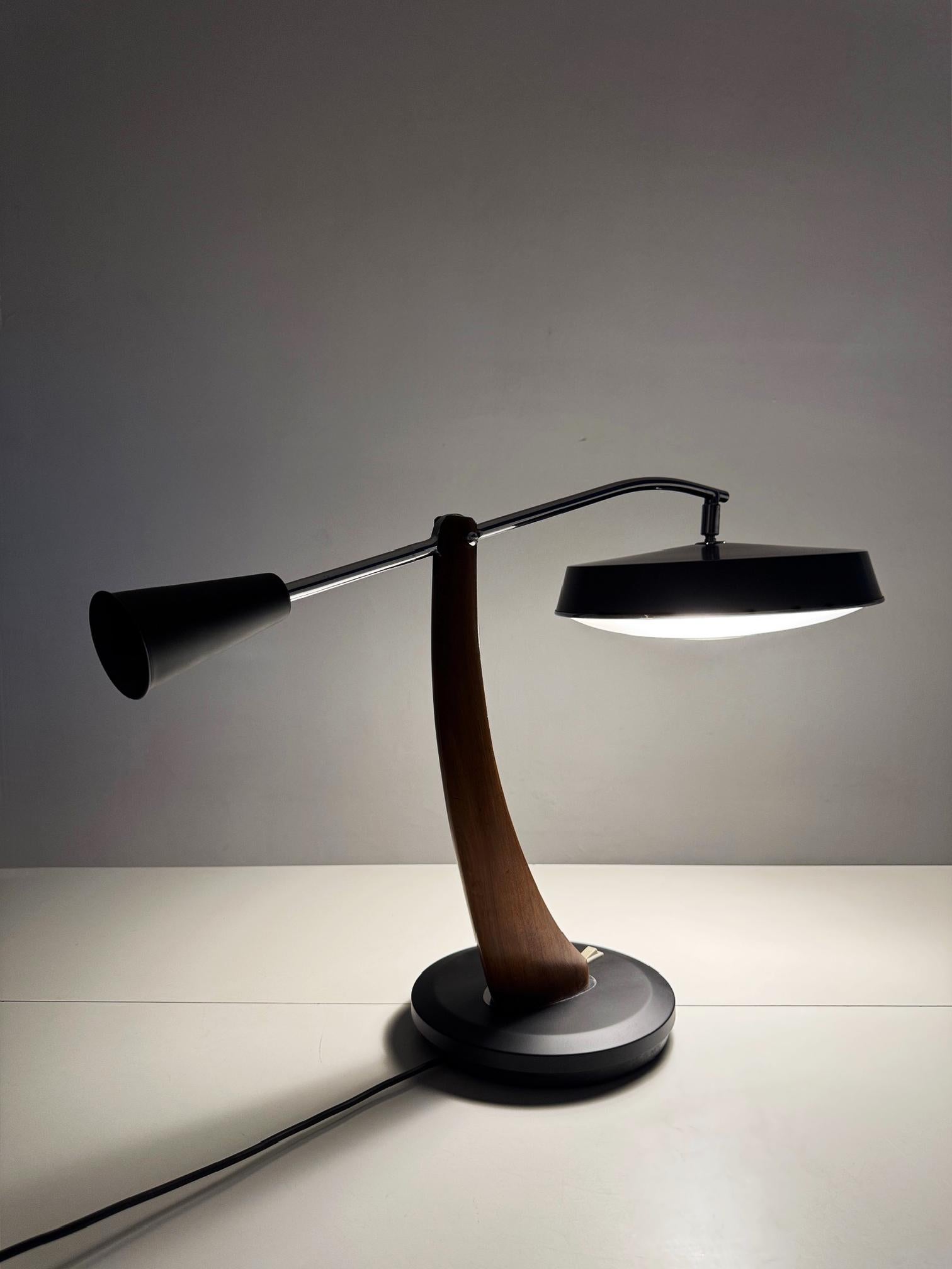 Lampe de table Fase Péndulo de Luis Pérez de la Oliva et Pedro Martín 70's en vente 7