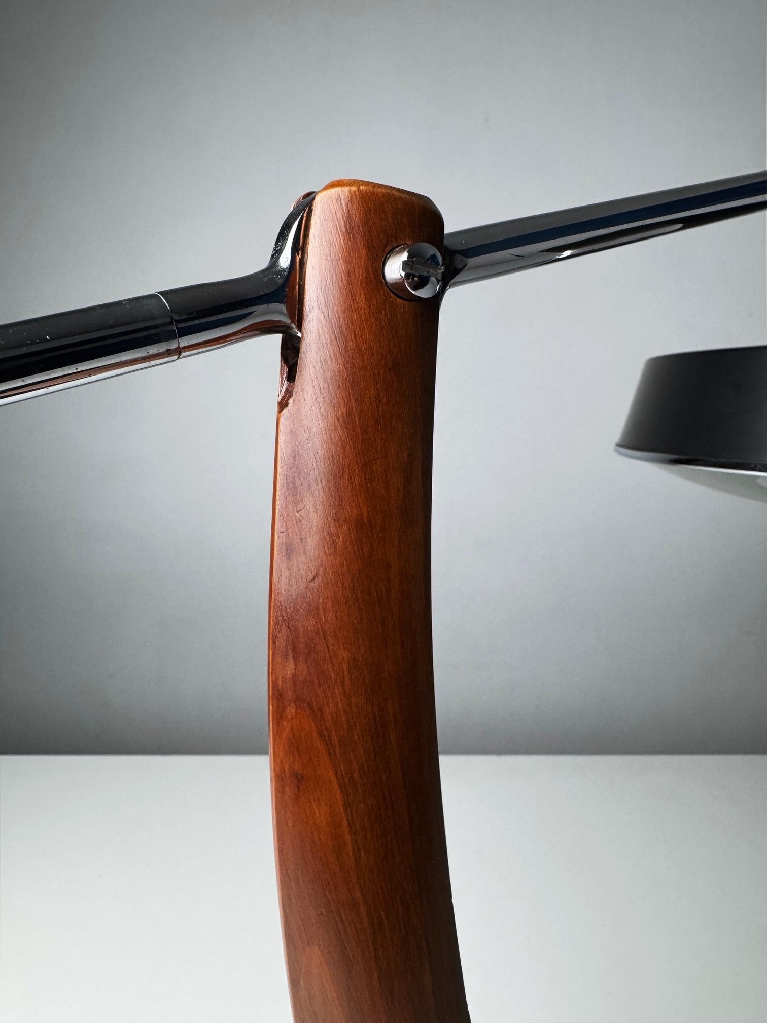 Lampe de table Fase Péndulo de Luis Pérez de la Oliva et Pedro Martín 70's en vente 1