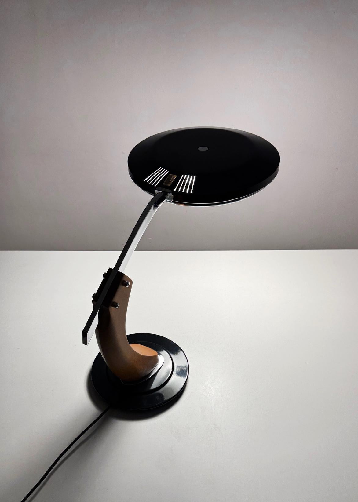 Lámpara Presidente FASE de los años 70 Diseñada por Luis Pérez de la Oliva en venta 5