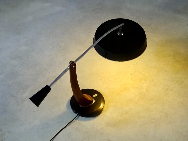 Fase “Presidente” Desk Lamp, Spain, 1960s For Sale 6