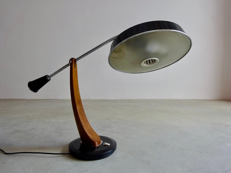 Spanish Fase “Presidente” Desk Lamp, Spain, 1960s For Sale