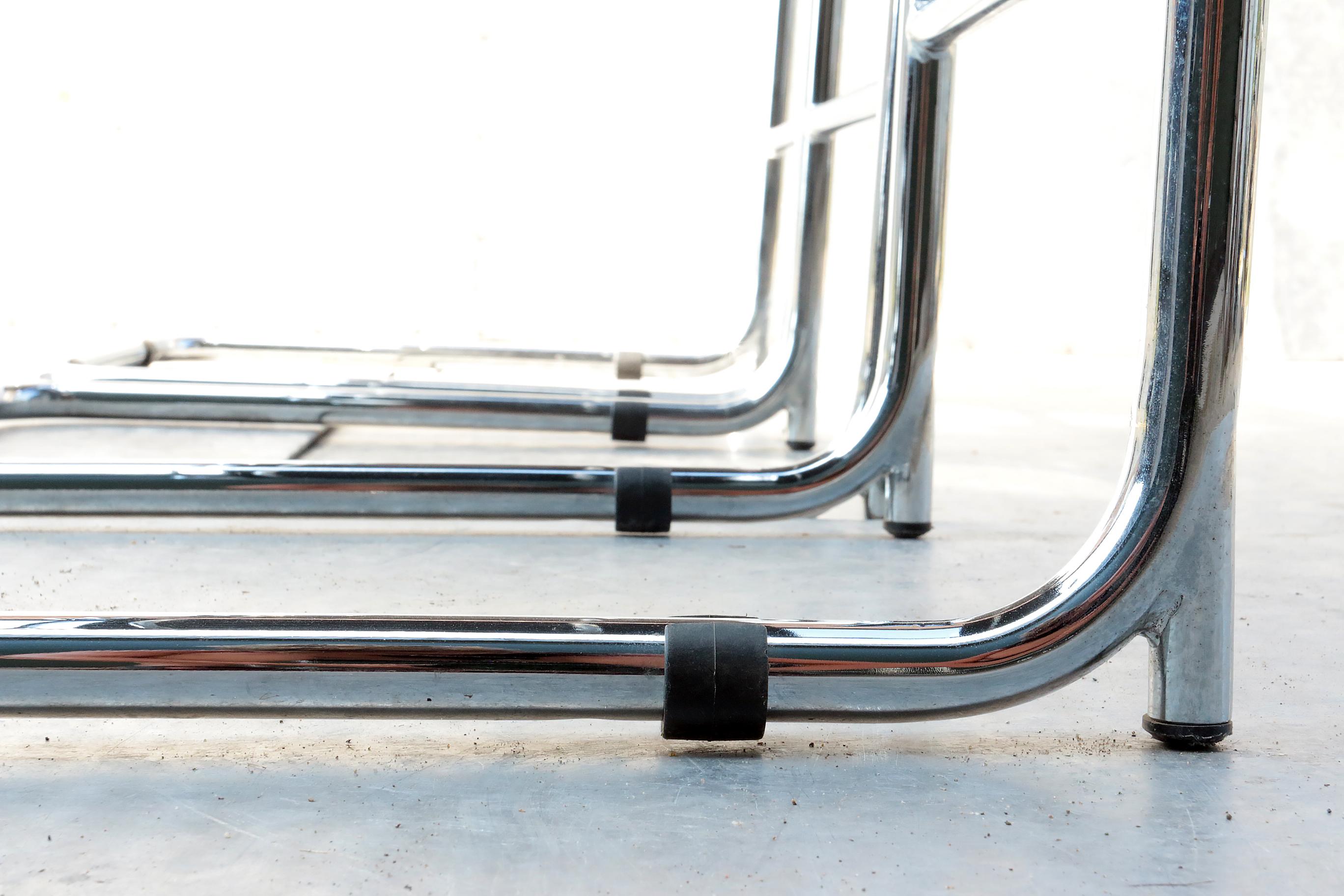 Fasem Italy Barstools by Mart Stam, 1980s 1