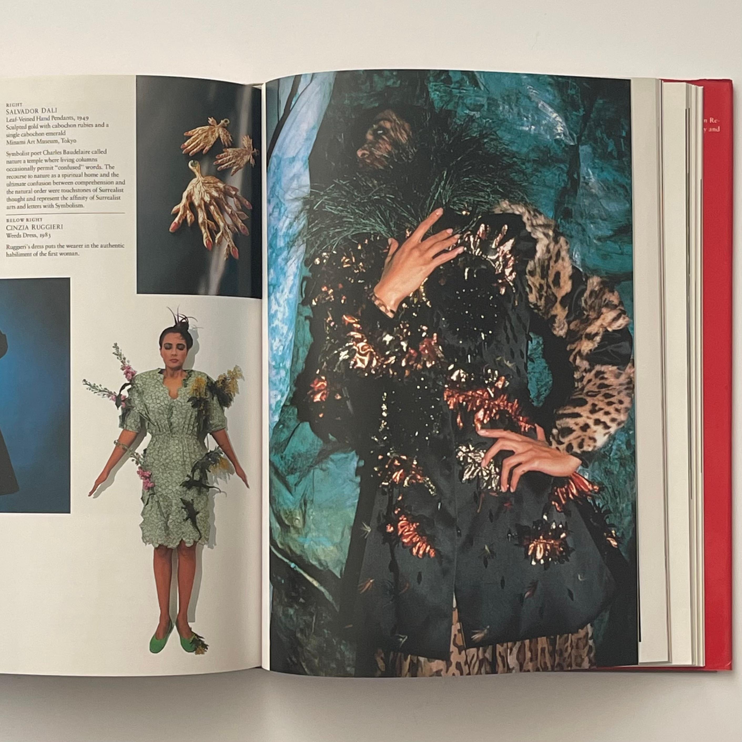 Fashion and Surrealism by Richard Martin 
Published by Rizzoli, New York, 1987

Fashion and Surrealism presents some of the most extravagant and ingenious images ever created in art and in the art of couture. from Surrealisms founding in the