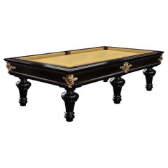 Fashion Black Billiard Pool Table