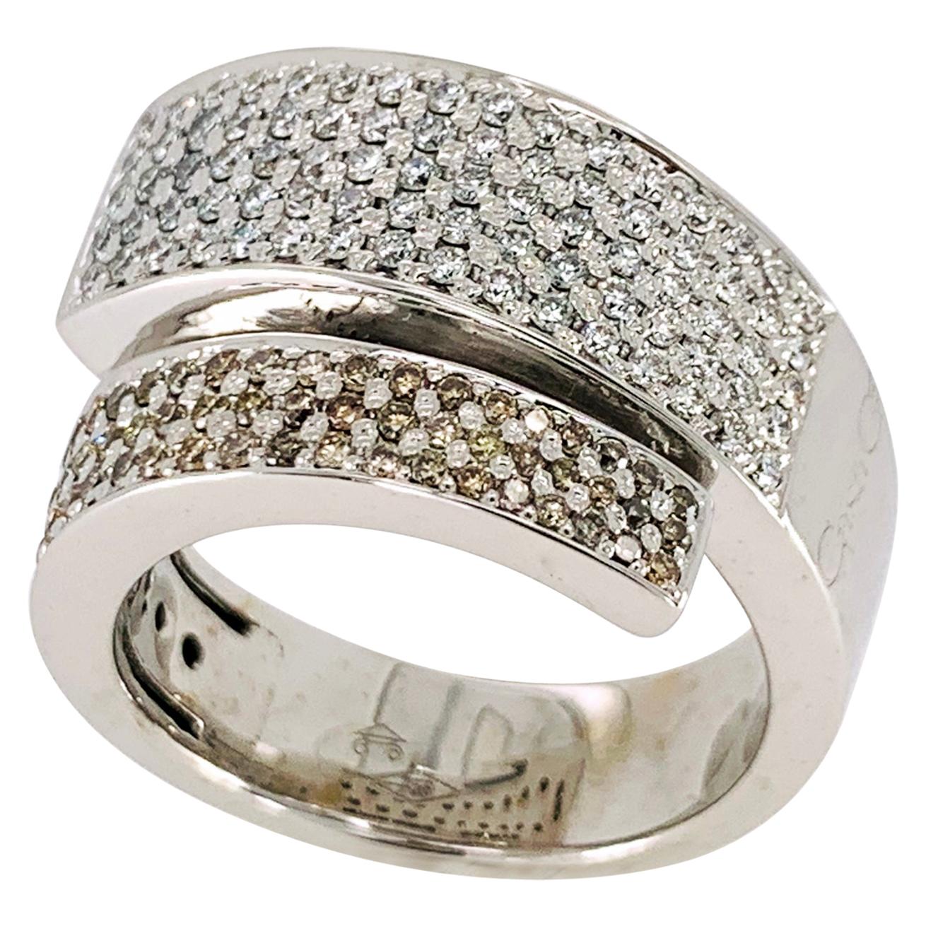 Bypass Diamond Ring