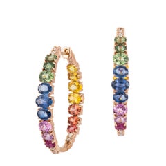 Moda Orecchini in oro bianco 18k con diamante per lei