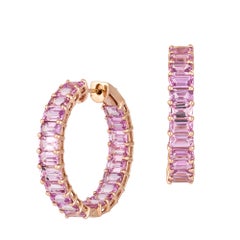 Fashion Diamond White 18K Gold Earrings for Her
