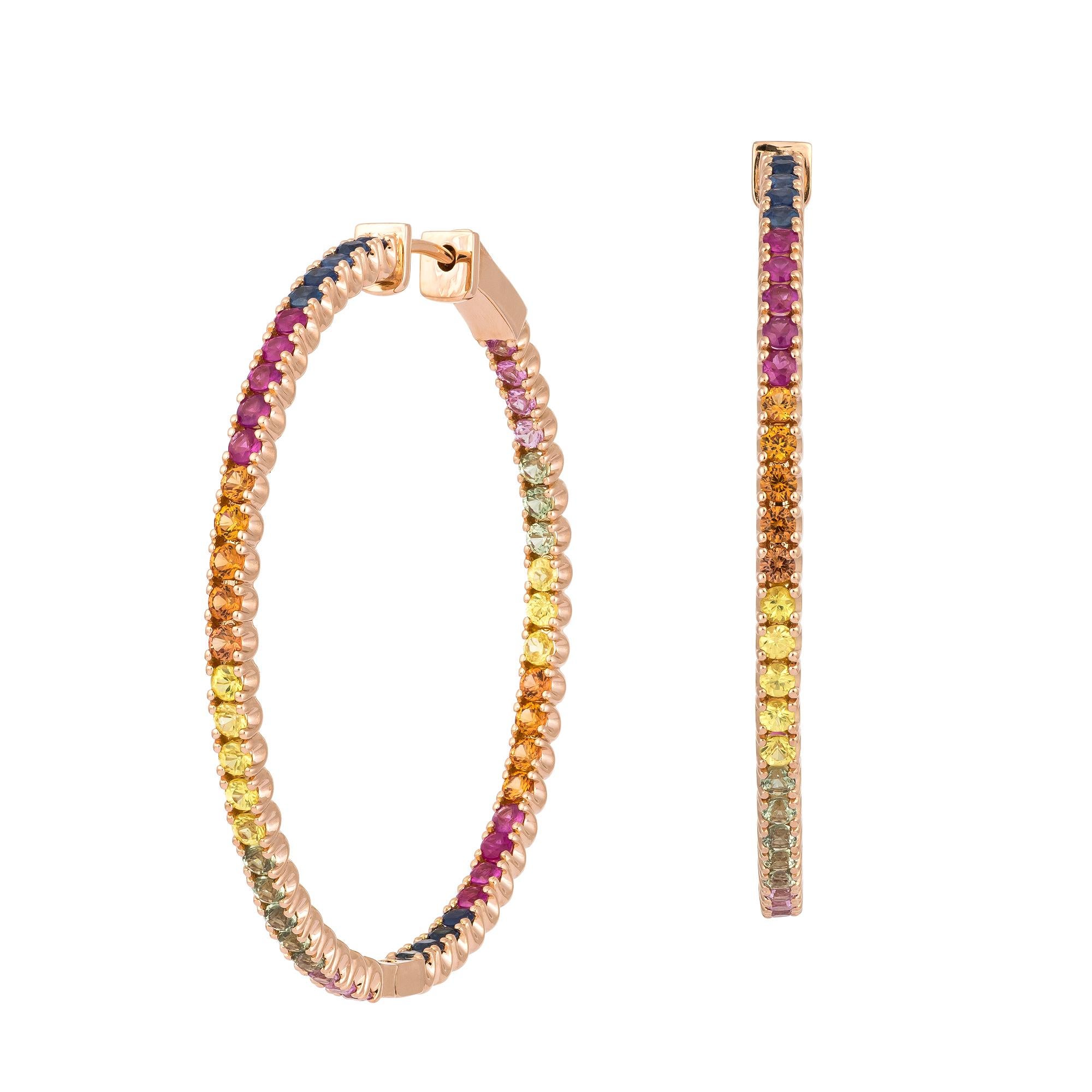Boucles d'oreilles à la mode en or blanc 18 carats et diamants pour elle Neuf - En vente à Genève, GE
