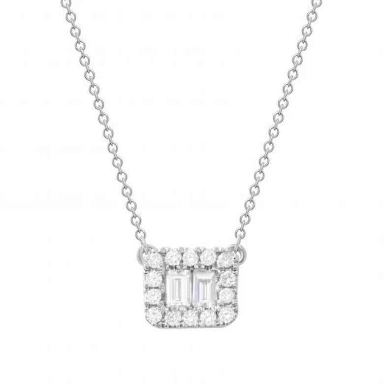 Mode Every Day Weißer Diamant-Weißgoldring aus Weißgold für ihr Damen im Angebot
