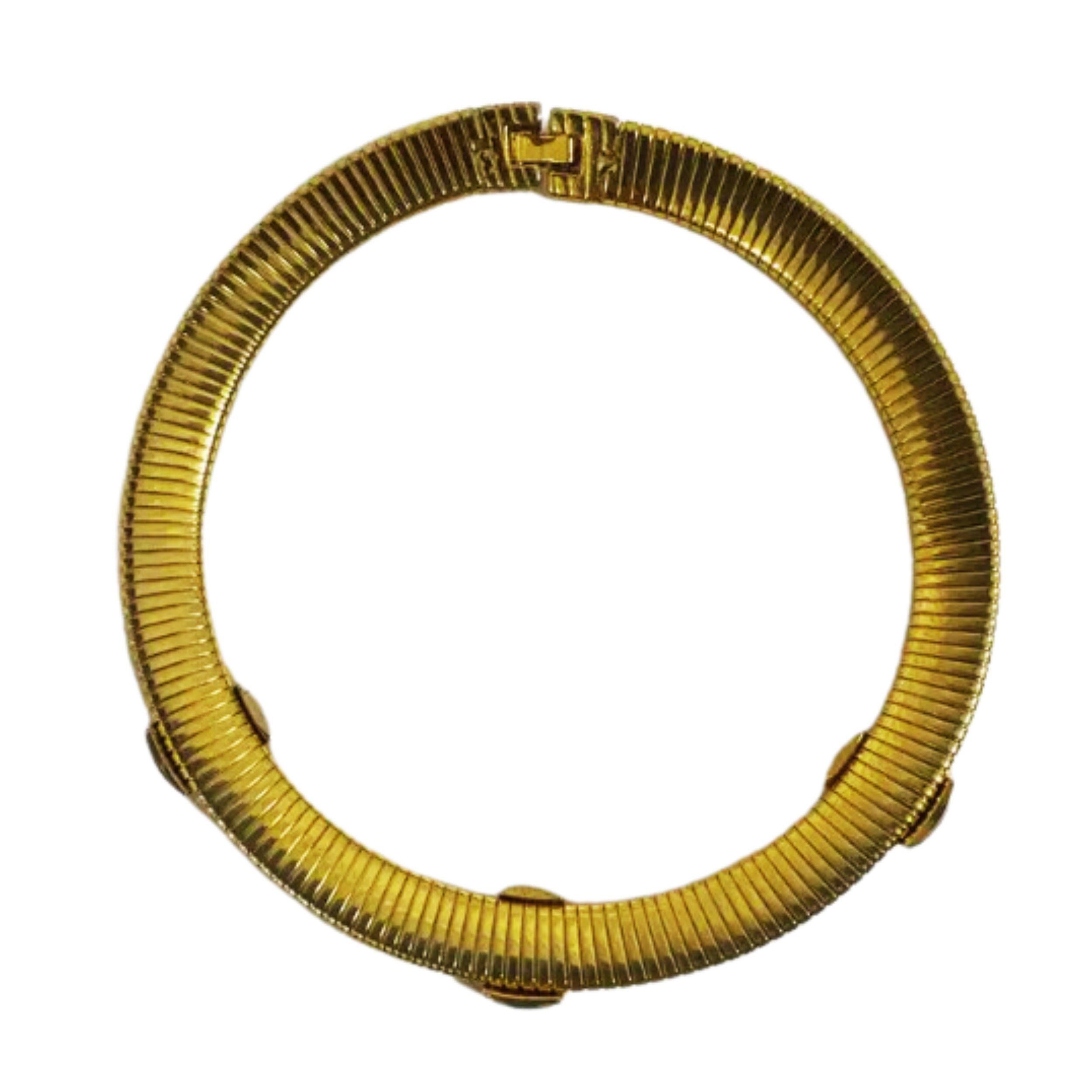 Collana a girocollo Ciner - Fashion Forward  Strass trasparenti in vendita 8