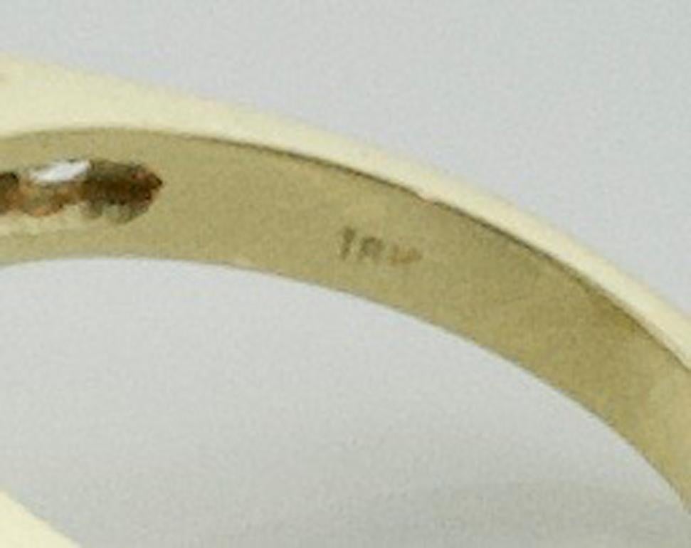 Anillo de moda de rubíes y diamantes en oro amarillo de 18 quilates Rubí de 1,53 quilates en venta 1