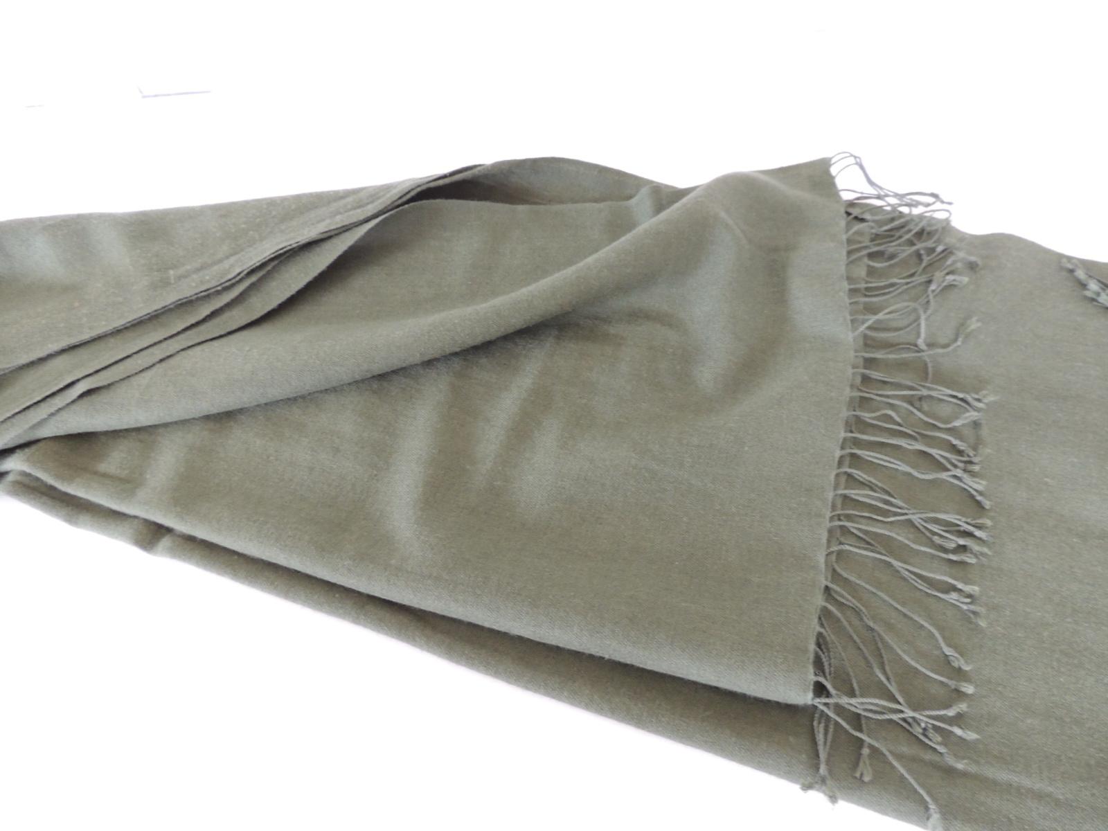 Indian Fashion Hunter Green Wool Unisex Scarf