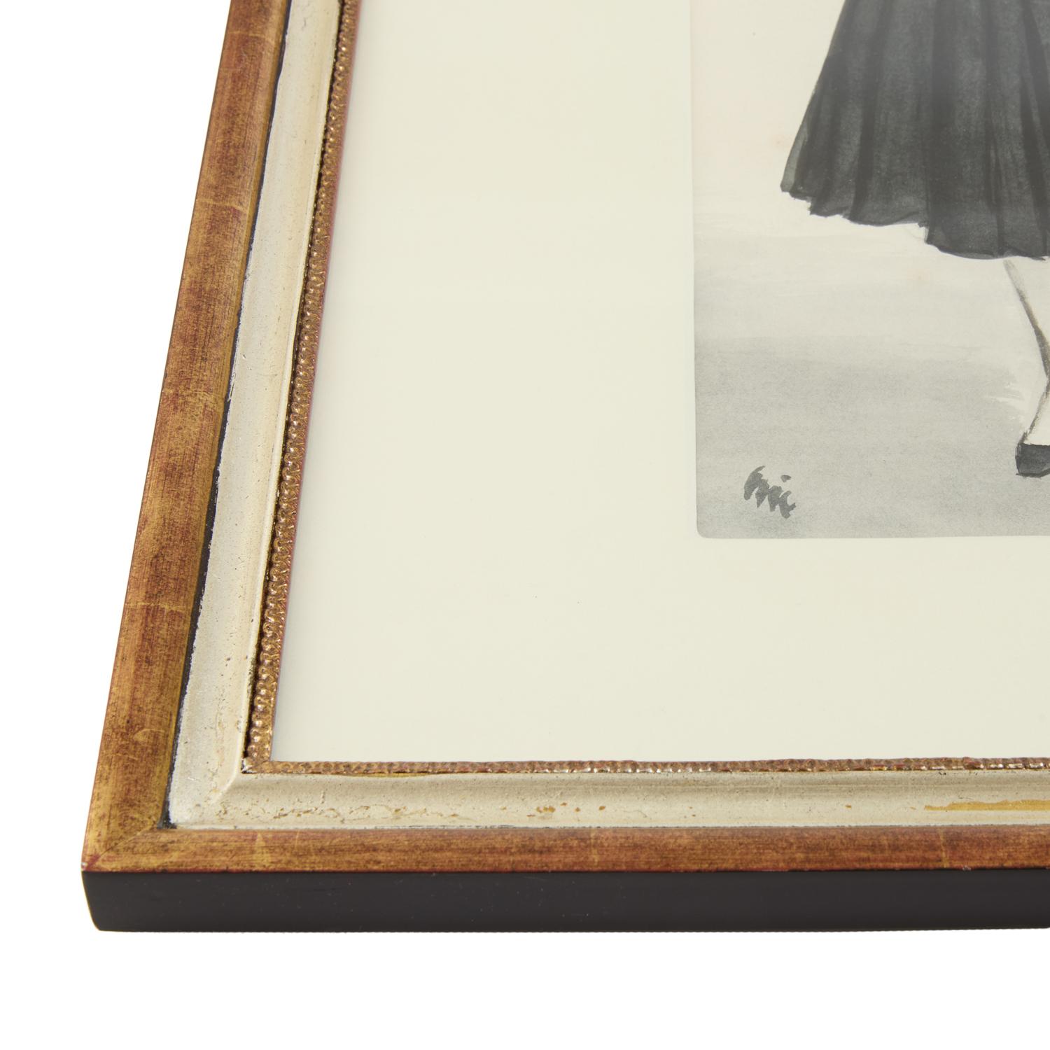 Mid-20th Century Fashion Illustration 