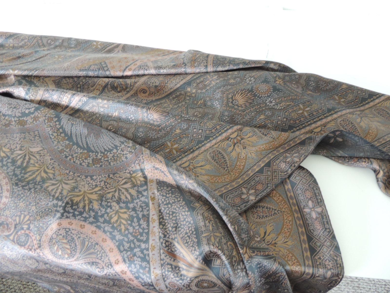 Balinese Fashion: Large Acetate Square Paisley Scarf/Shawl