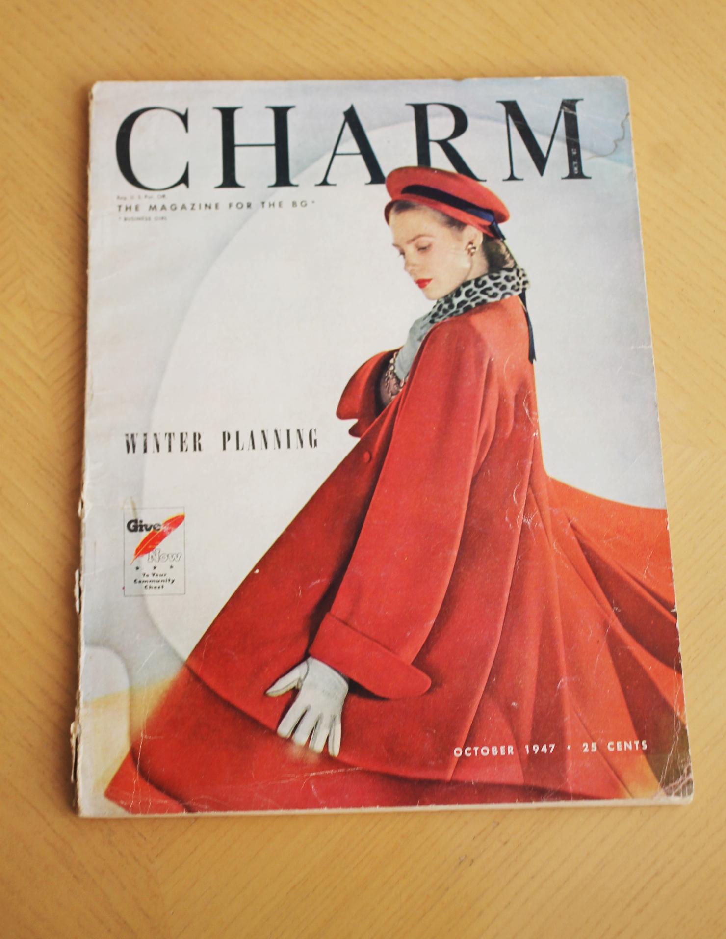 Collection de magazines de mode Haute Couture 1939-1960 Bazaar Louise Dahl-Wolfe MCM Bon état - En vente à Peoria, AZ