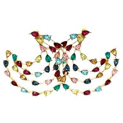 Orecchini di moda multicolore