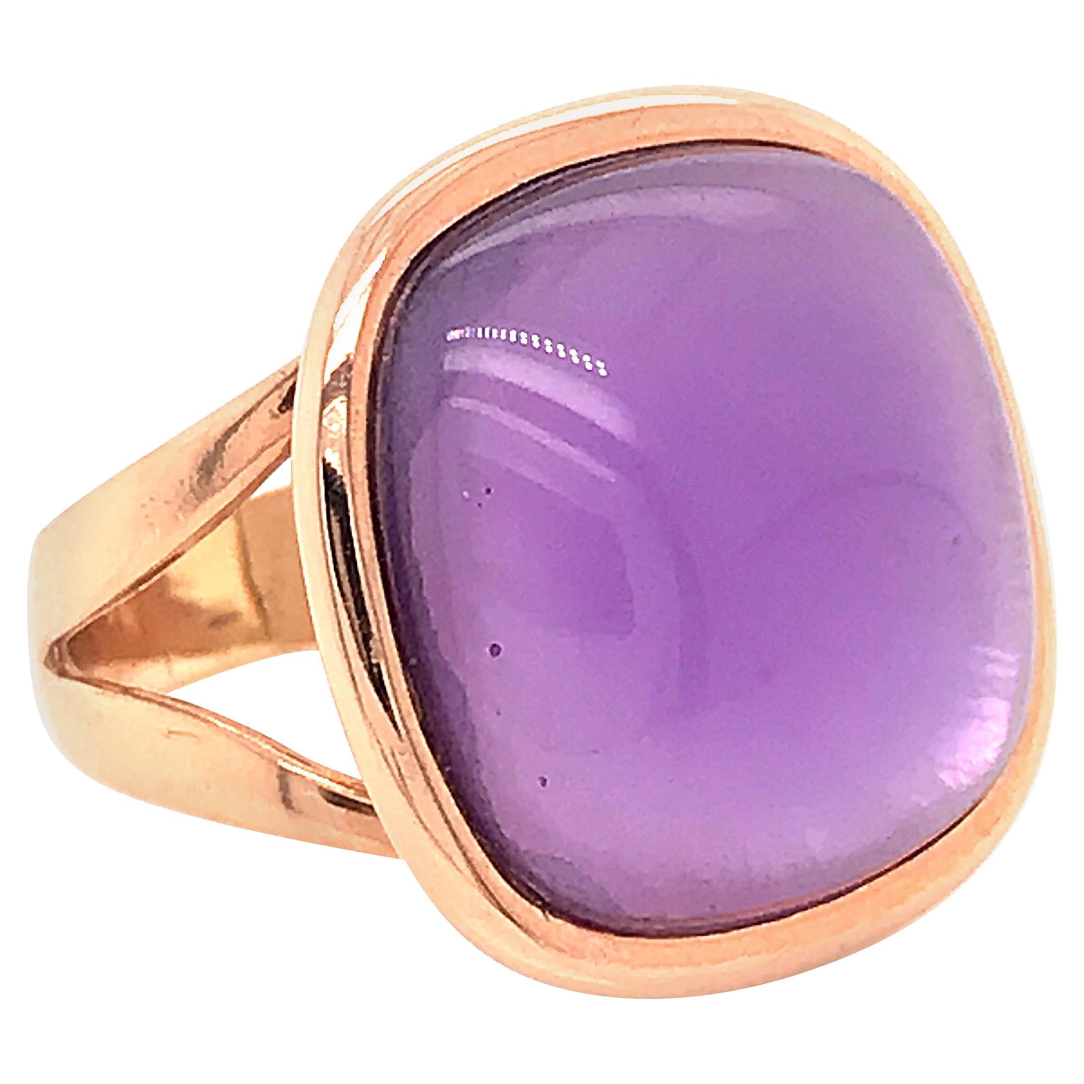 Color Blossom BB mother-of-pearl between-the-finger ring