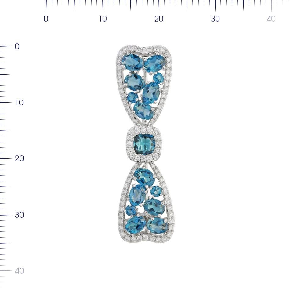 White Gold 14K Brooch

Diamond 82-RND-0,36-G/VS1A
Topaz 1-0,35ct
Topaz 10-1,9ct
Topaz 4-0,2ct

Weight 4,41 grams

With a heritage of ancient fine Swiss jewelry traditions, NATKINA is a Geneva based jewellery brand, which creates modern jewellery